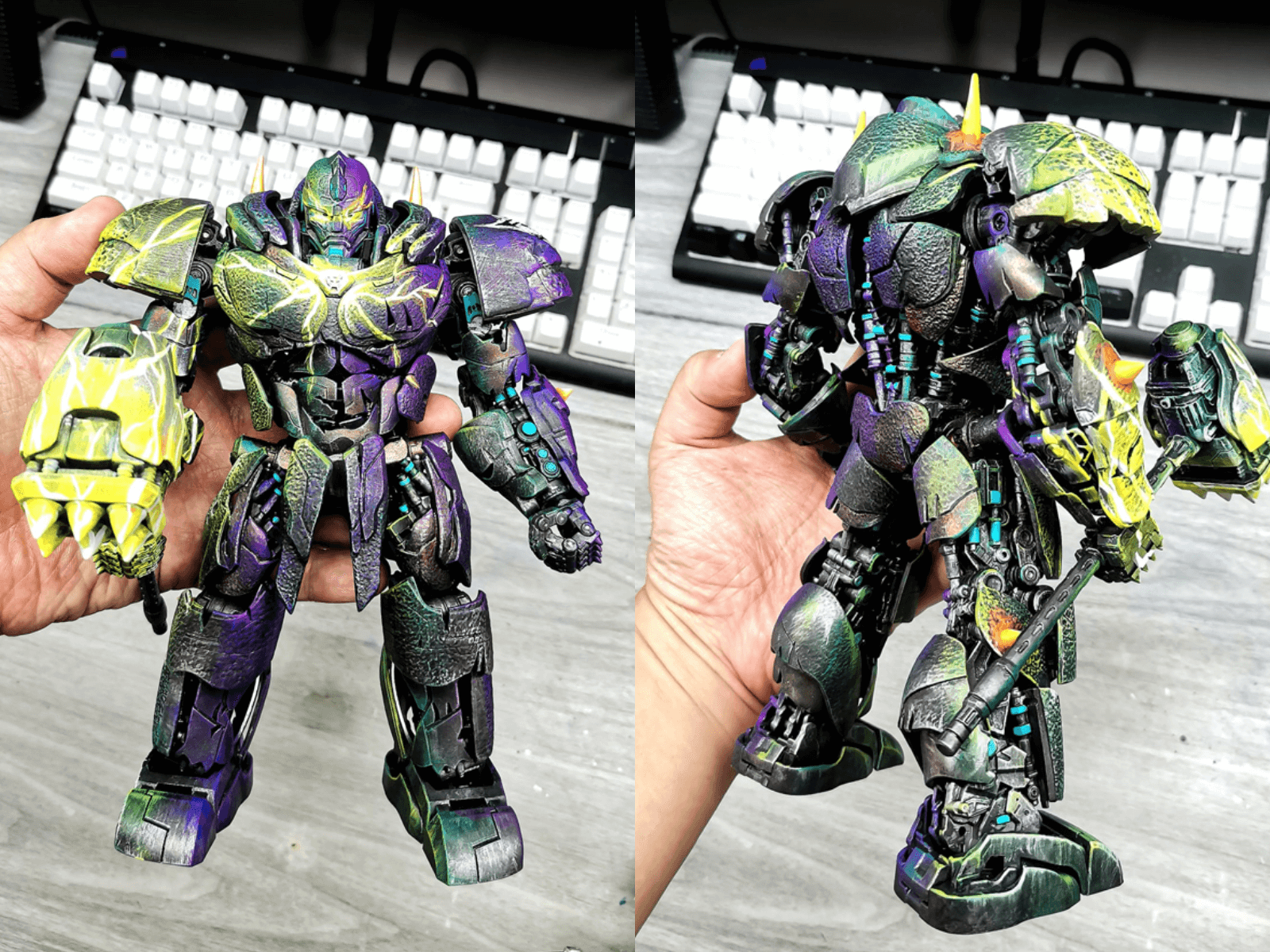 Unveiling the YOLOPARK AMK Series Rhinox Repaint Process! - Yolopark