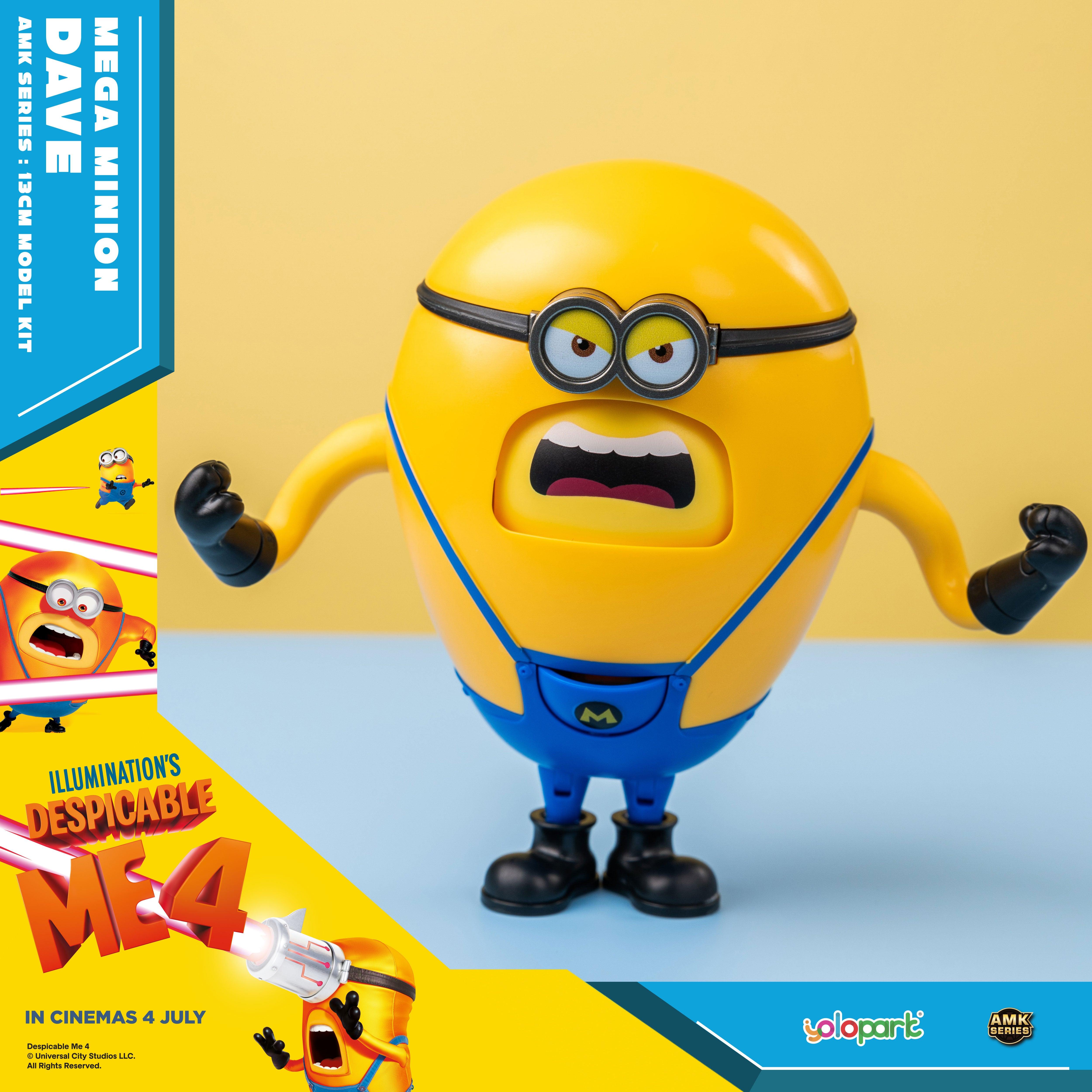 Despicable Me 4 - 12cm Dave Model Kit - Yolopark