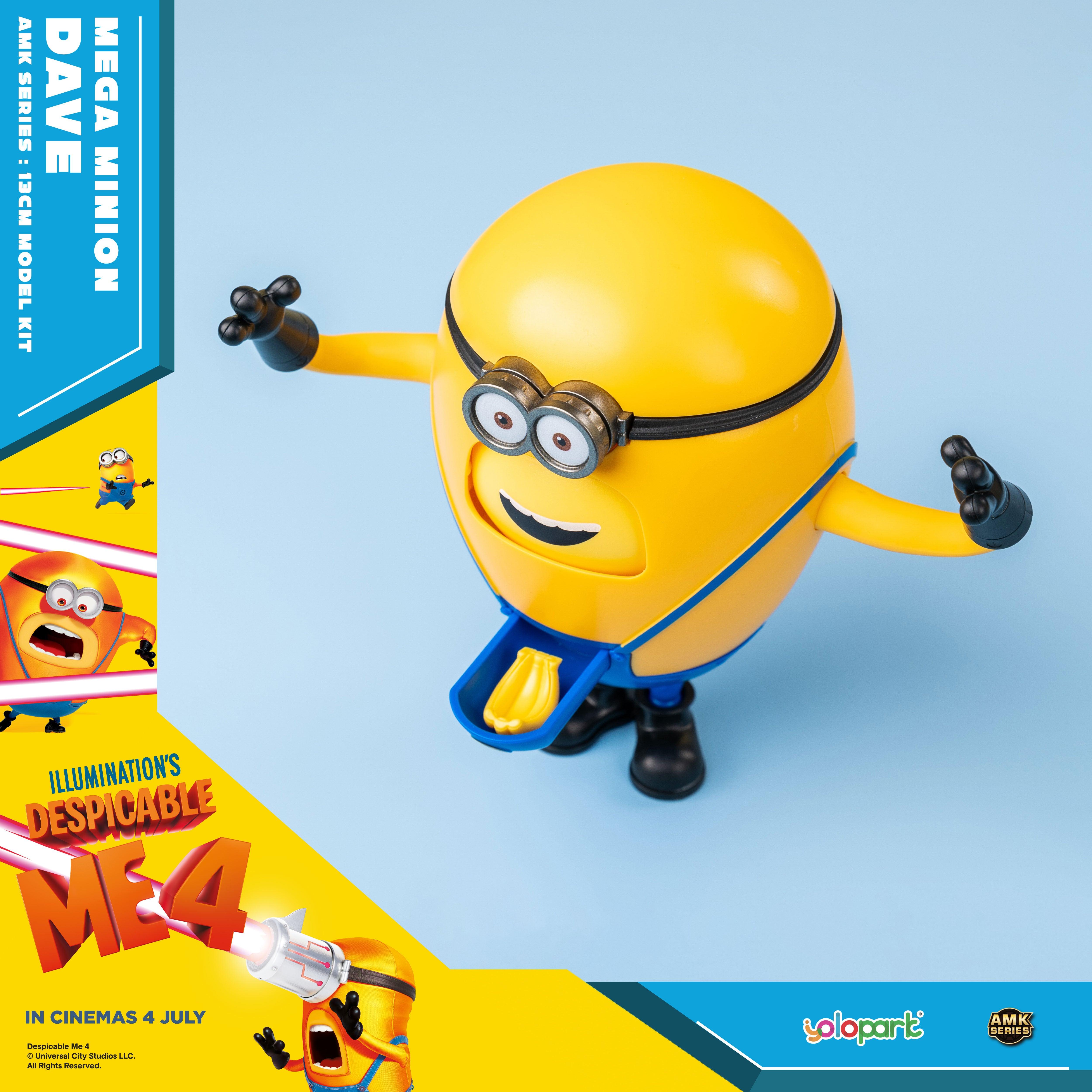 Despicable Me 4 - 12cm Dave Model Kit - Yolopark