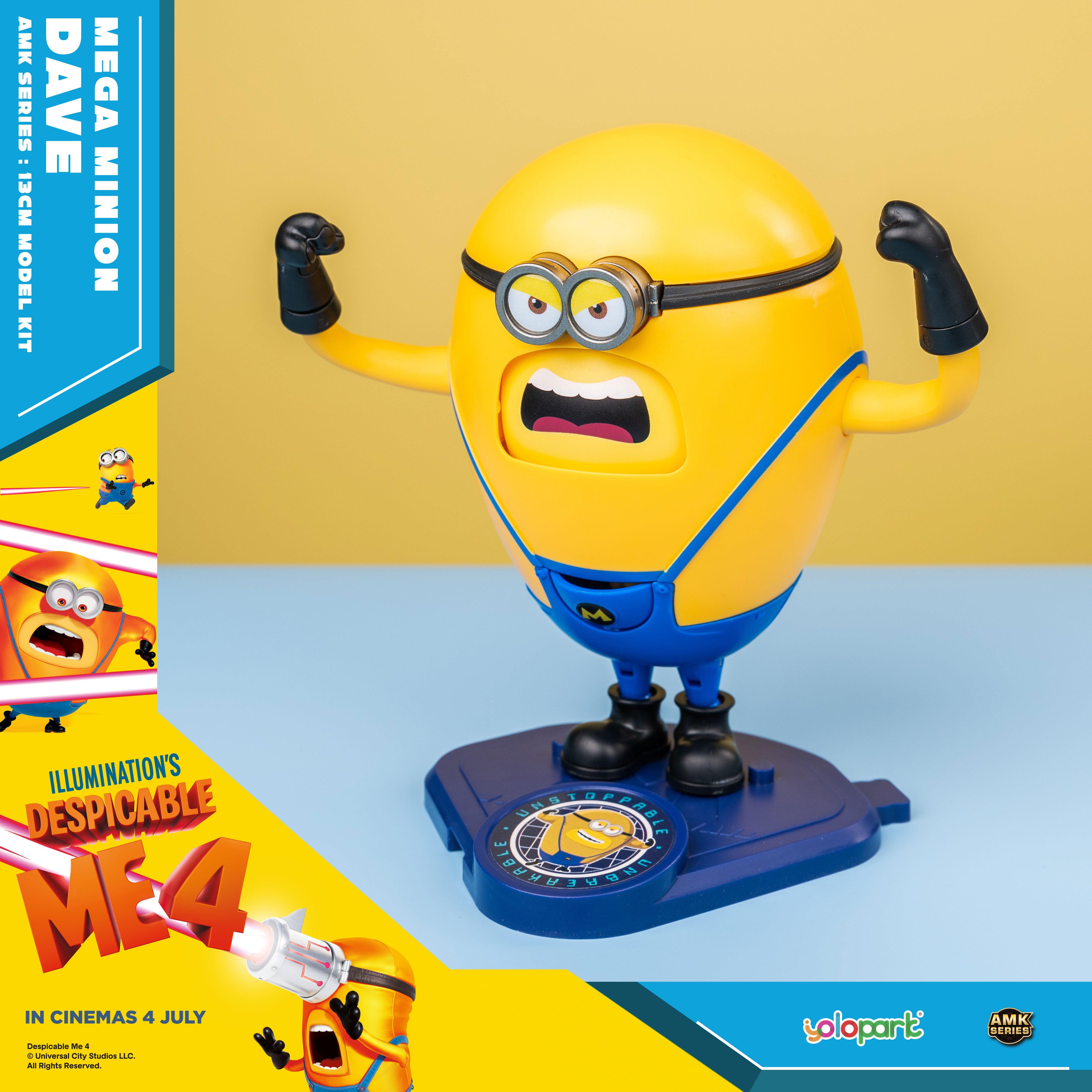 Despicable Me 4 - 12cm Dave Model Kit - Yolopark