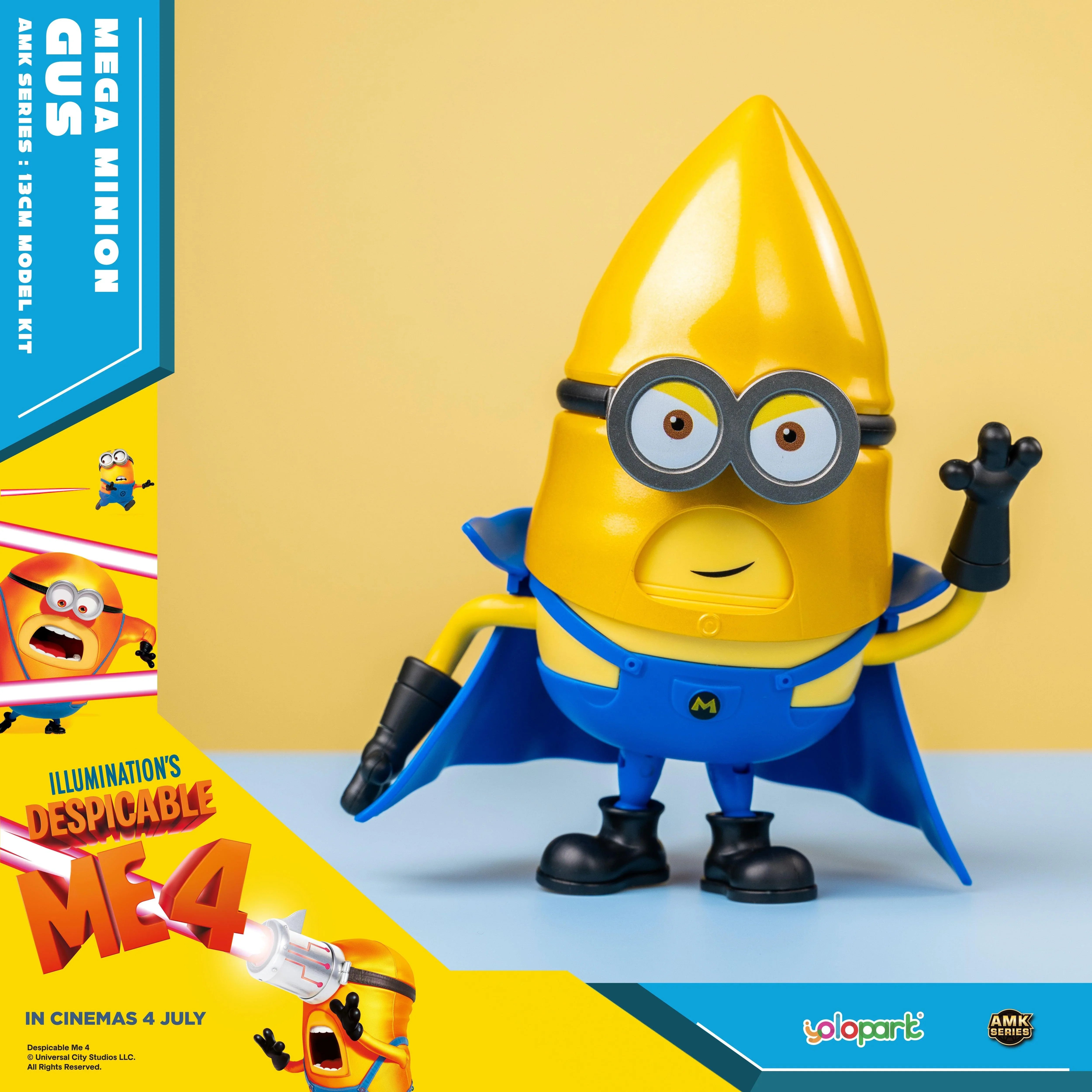 Despicable Me 4 - 12cm Gus Model Kit - Yolopark