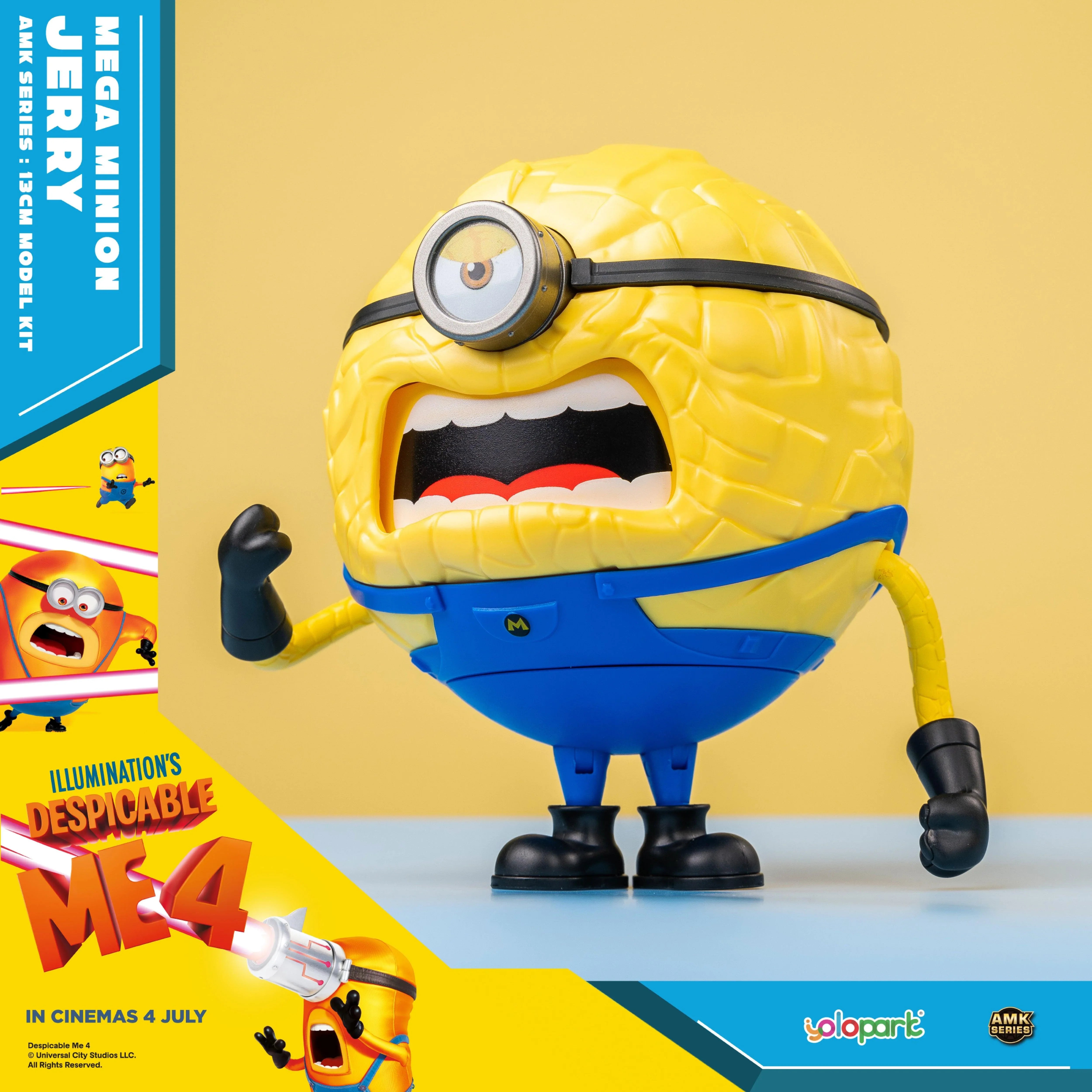 Despicable Me 4 - 12cm Jerry Model Kit - Yolopark
