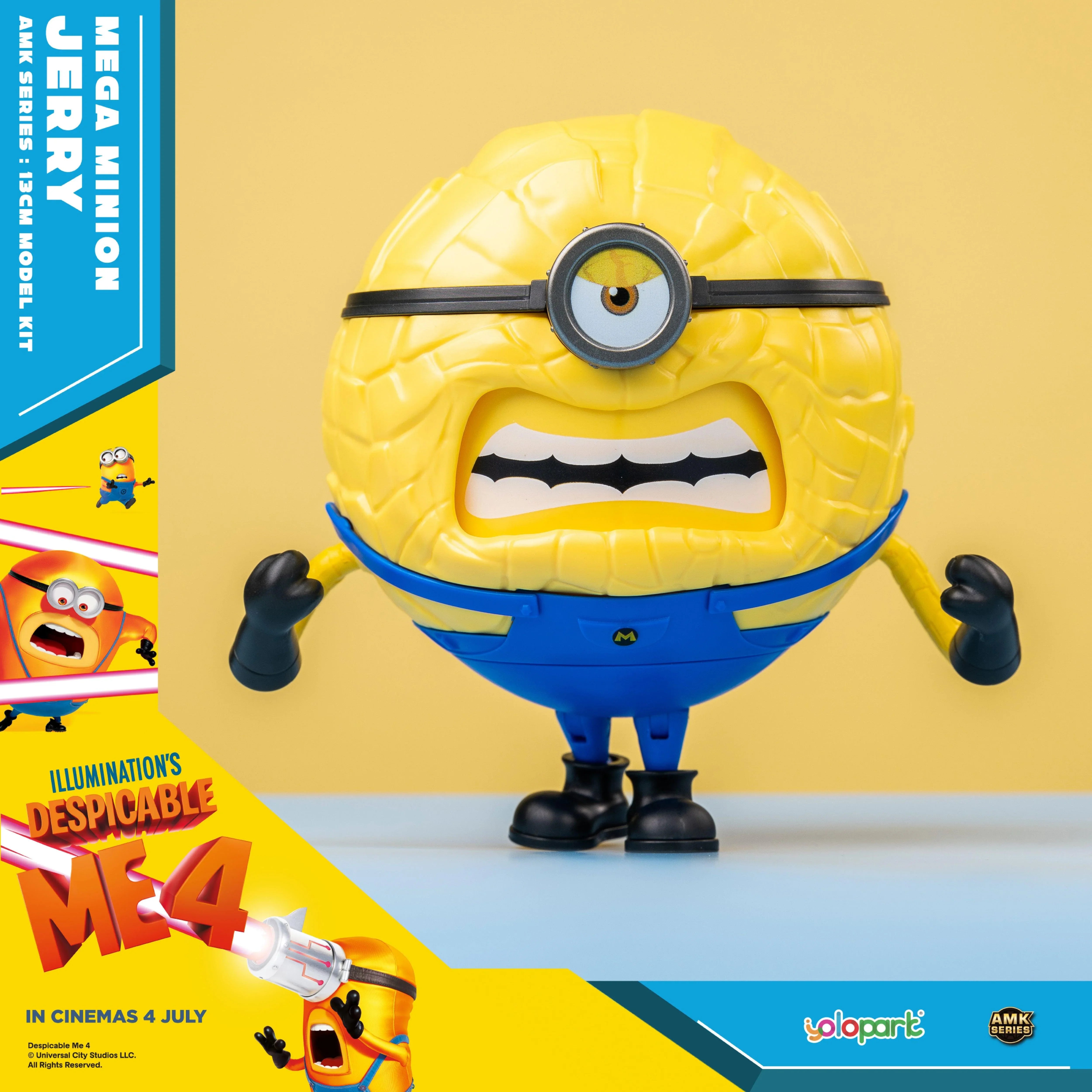 Despicable Me 4 - 12cm Jerry Model Kit - Yolopark