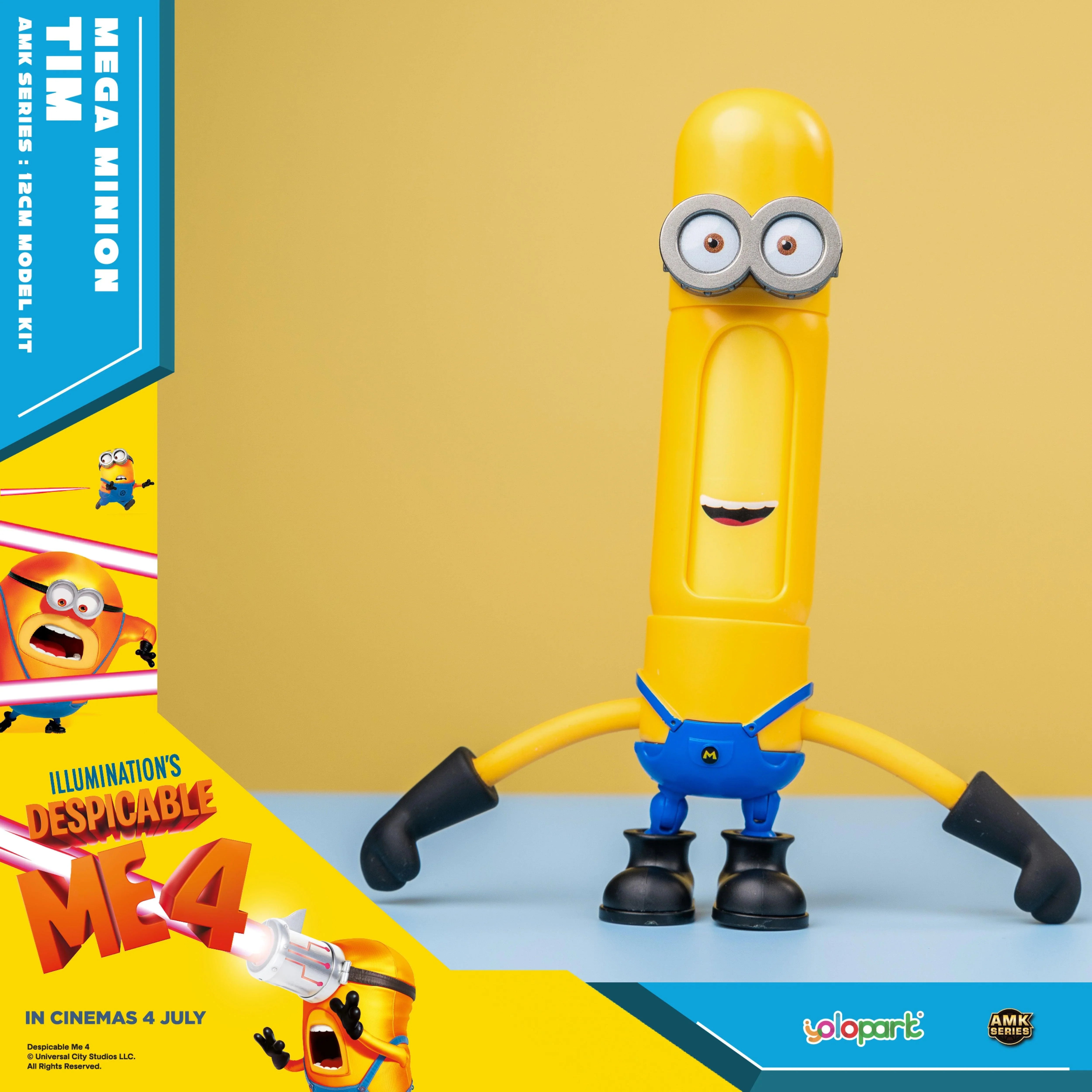 Despicable Me 4 - 13cm Tim Model Kit - Yolopark