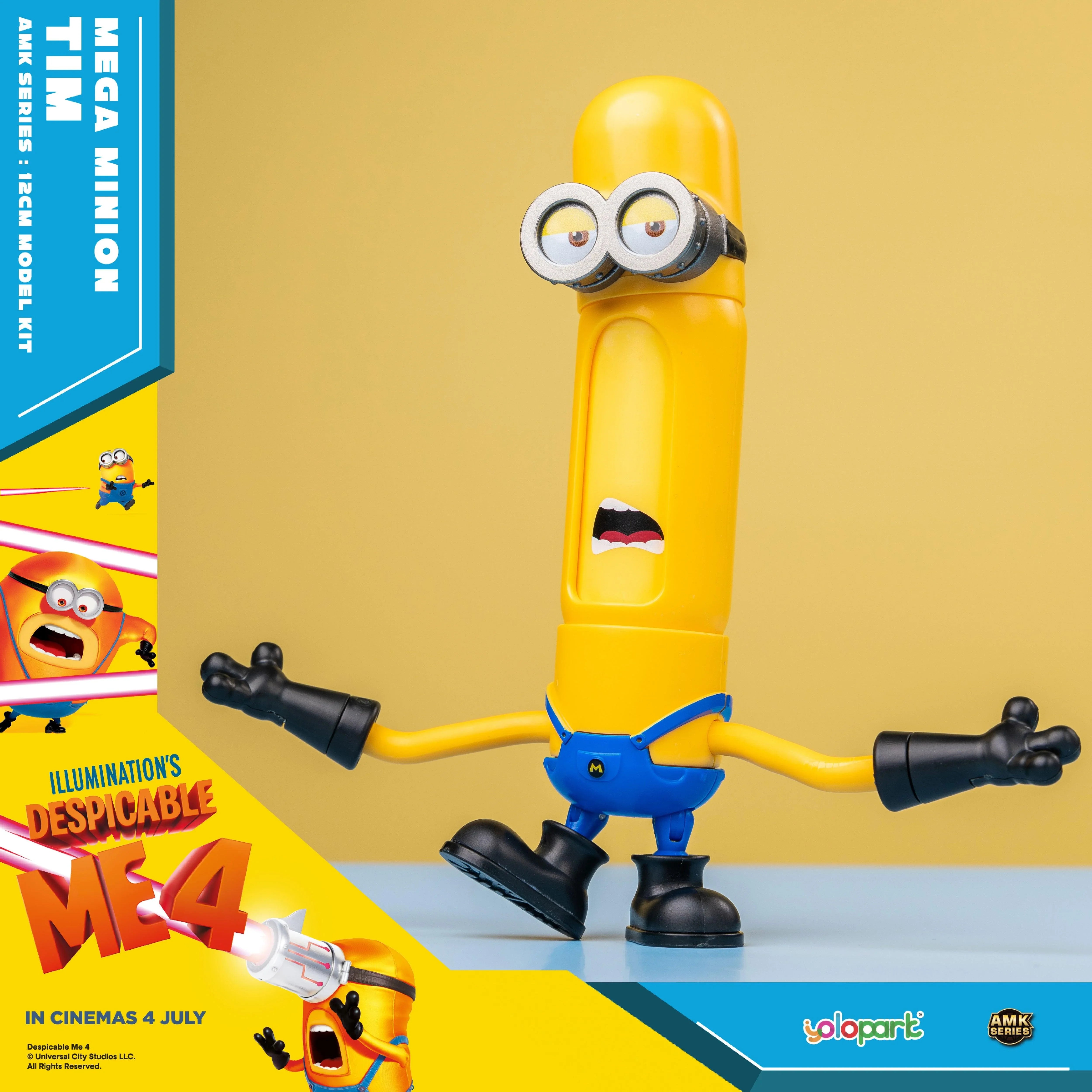 Despicable Me 4 - 13cm Tim Model Kit - Yolopark