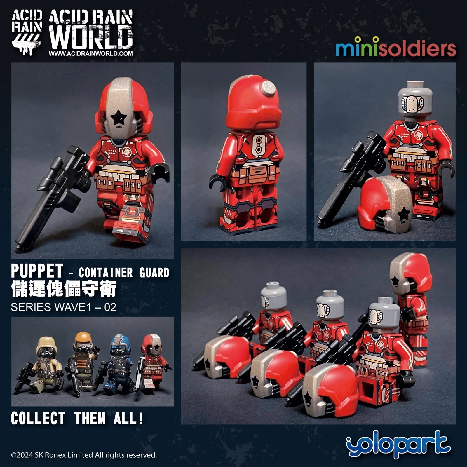 Acid Rain World Minisoldiers SERIES WAVE1 - Yolopark