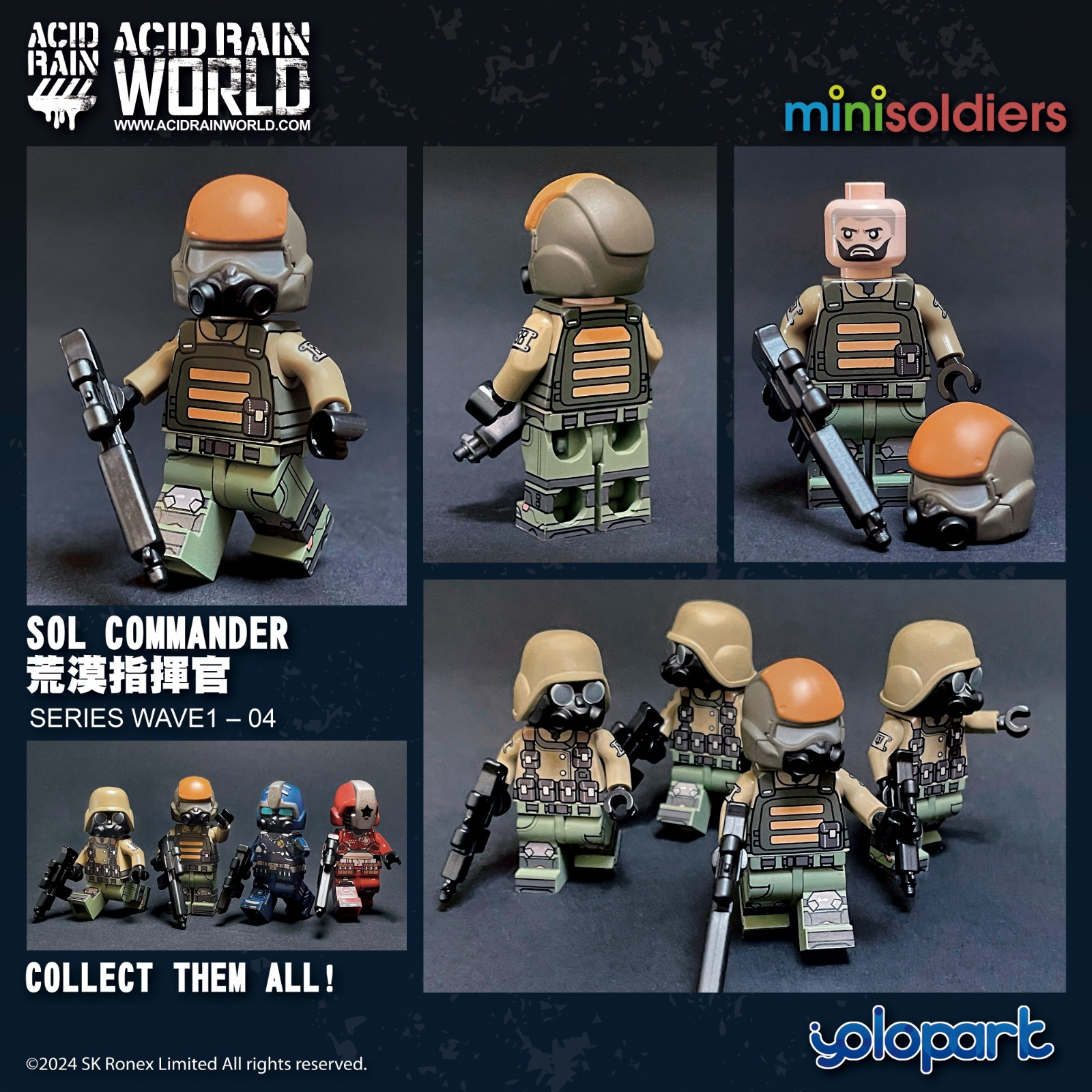 Acid Rain World Minisoldiers SERIES WAVE1 - Yolopark