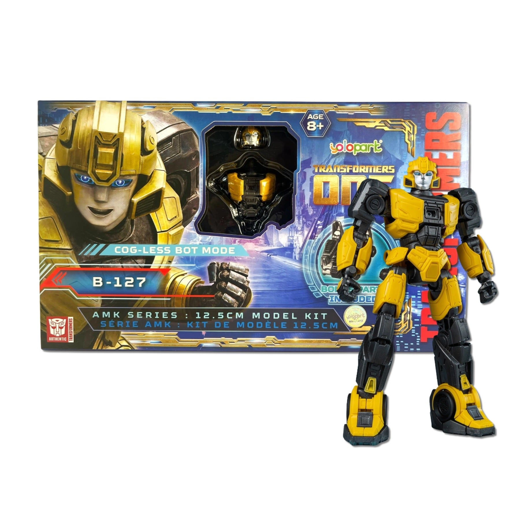 Transformers ONE - 12.5cm B-127 Cog-less Mode Pre-assembled Toy - AMK Series - Yolopark