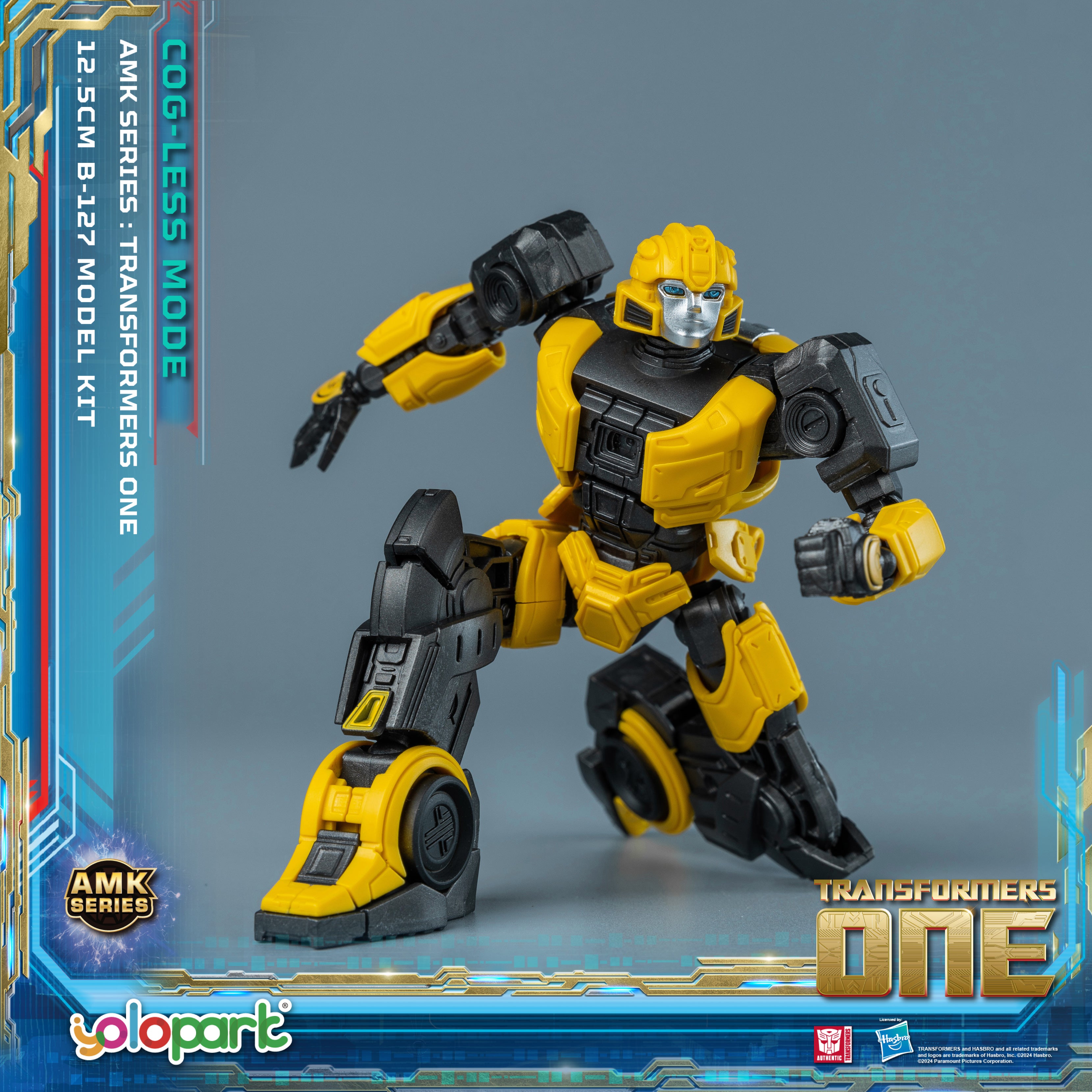Transformers ONE - 12.5cm B-127 Cog-less Mode Pre-assembled Toy - AMK Series - Yolopark