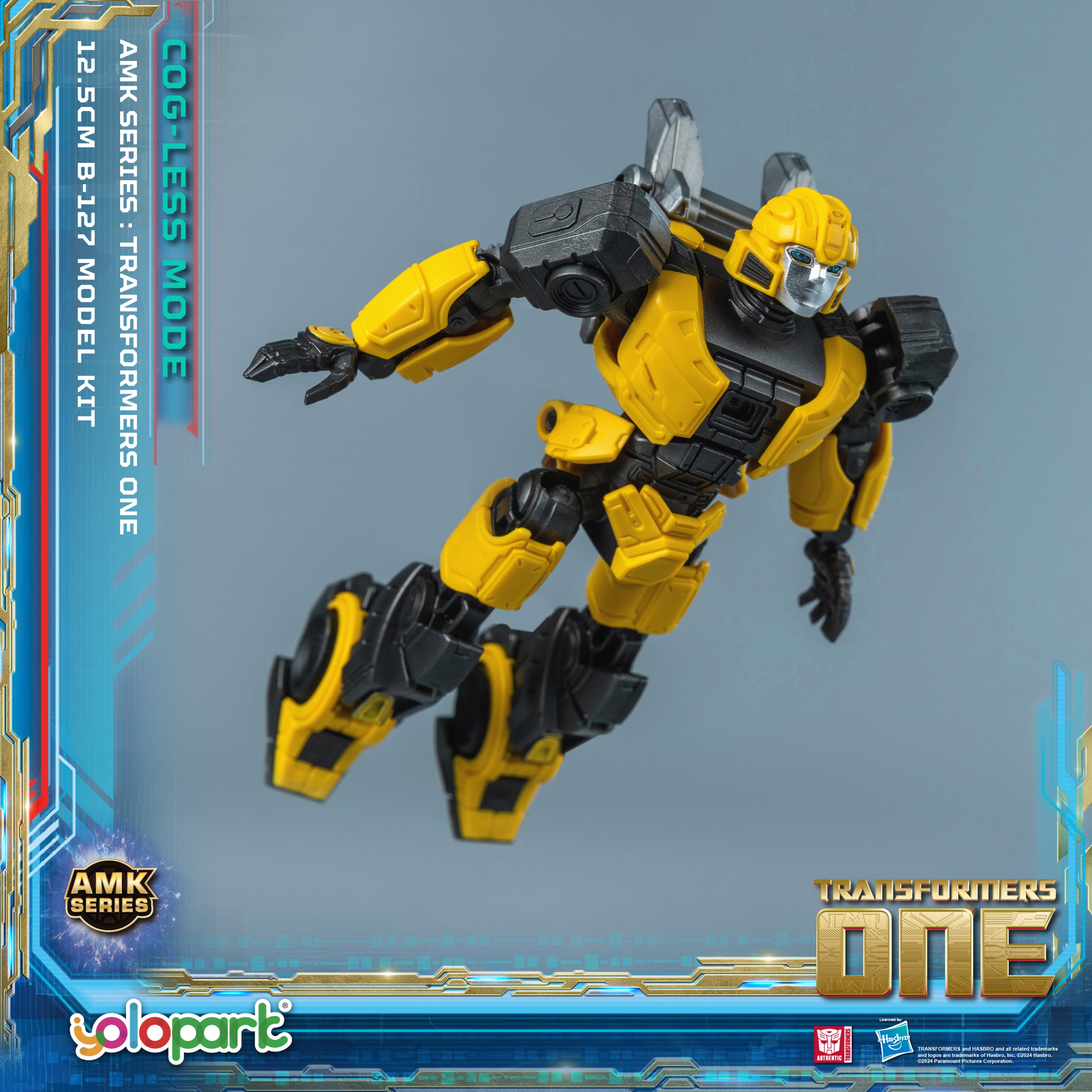 Transformers ONE - 12.5cm B-127 Cog-less Mode Pre-assembled Toy - AMK Series - Yolopark