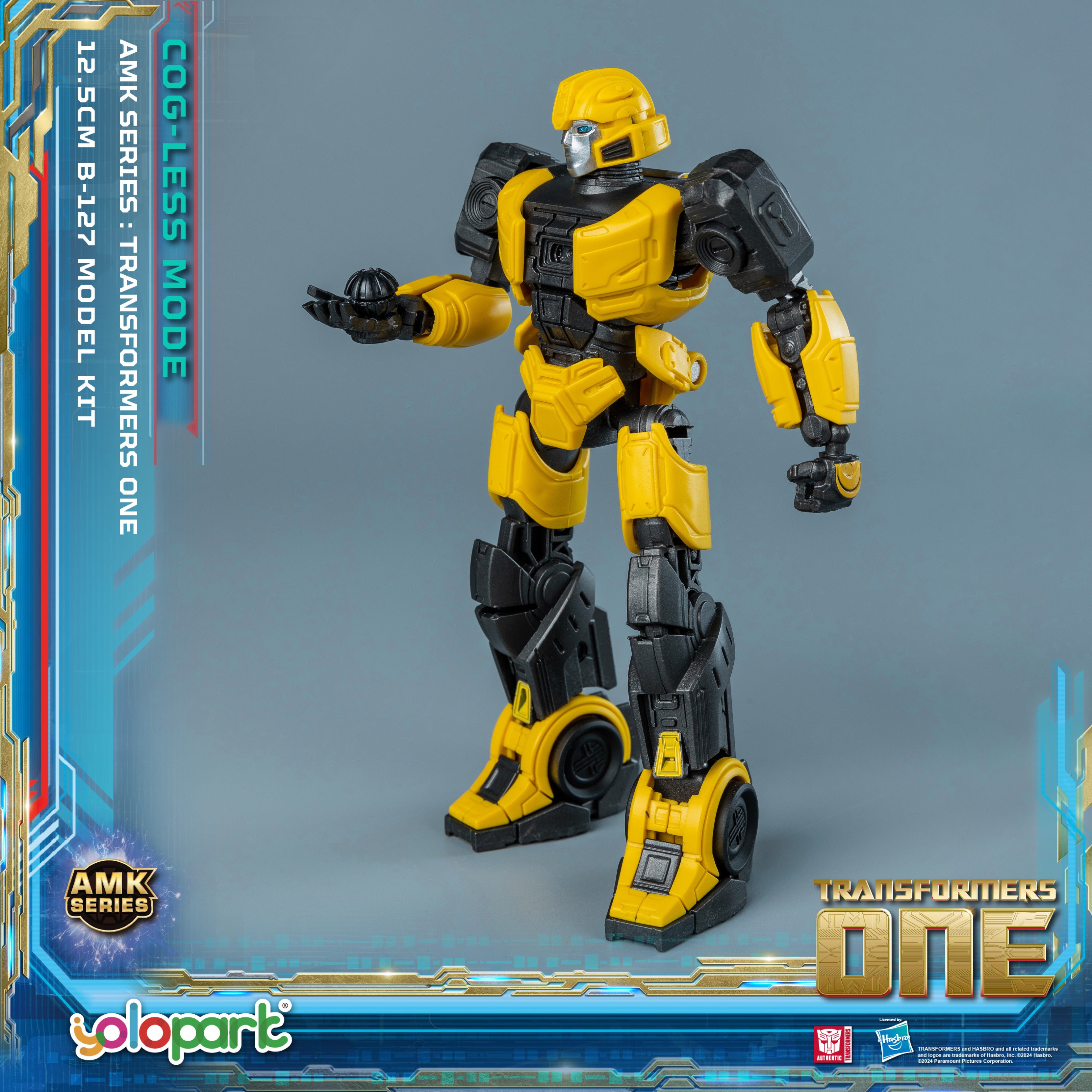 Transformers ONE - 12.5cm B-127 Cog-less Mode Pre-assembled Toy - AMK Series - Yolopark