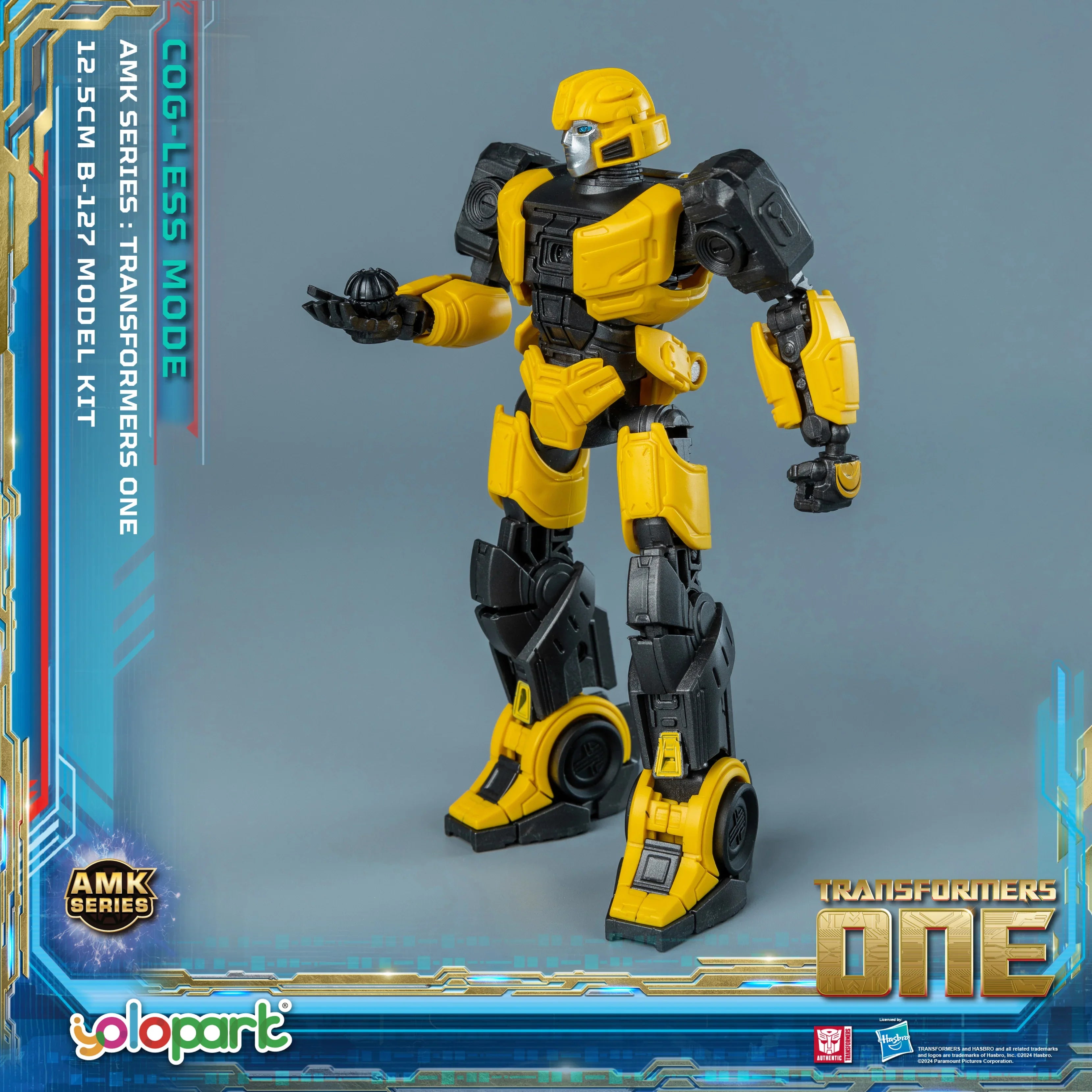 Transformers ONE - 12.5cm B-127 Cog-less Mode Pre-assembled Toy - AMK Series - Yolopark