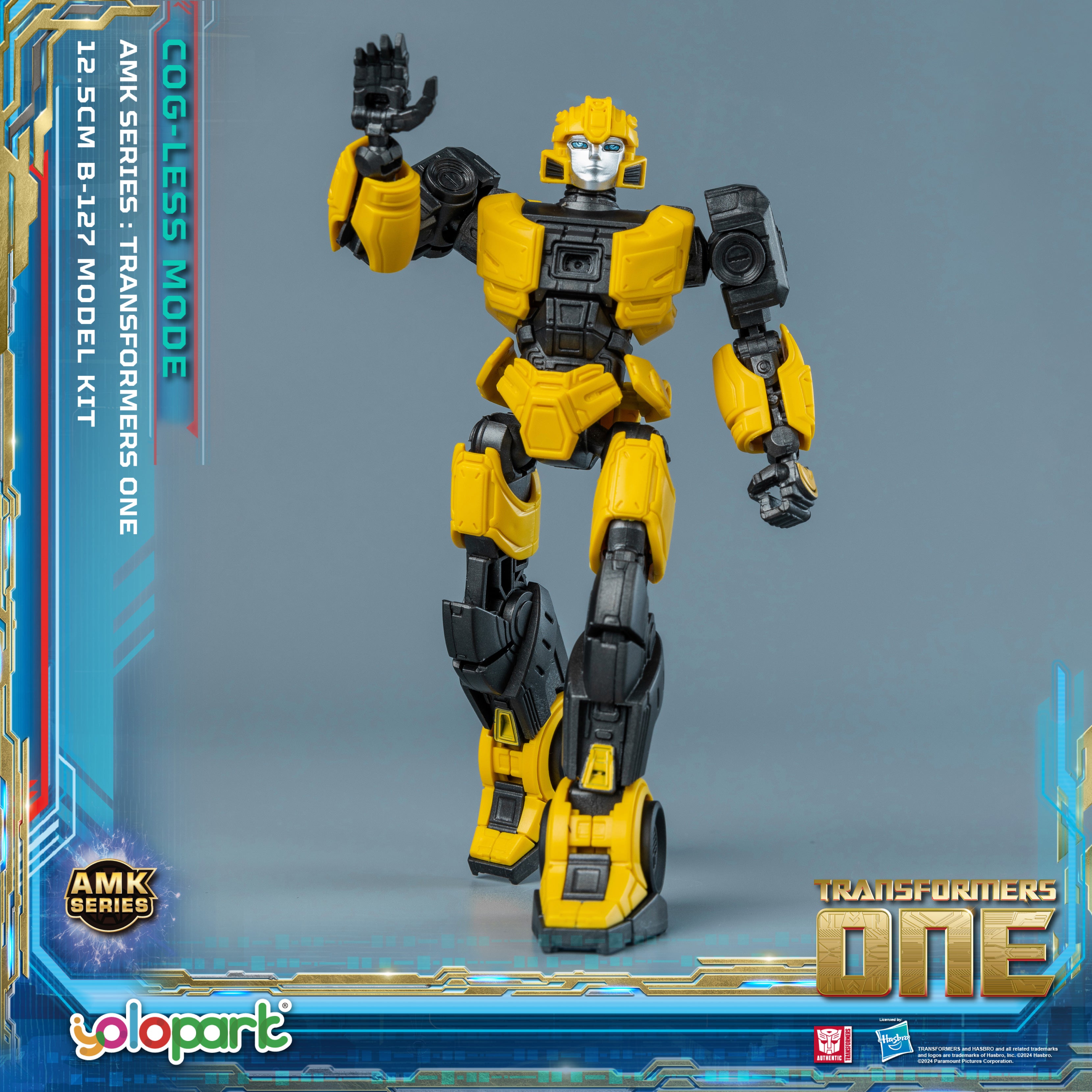 Transformers ONE - 12.5cm B-127 Cog-less Mode Pre-assembled Toy - AMK Series - Yolopark
