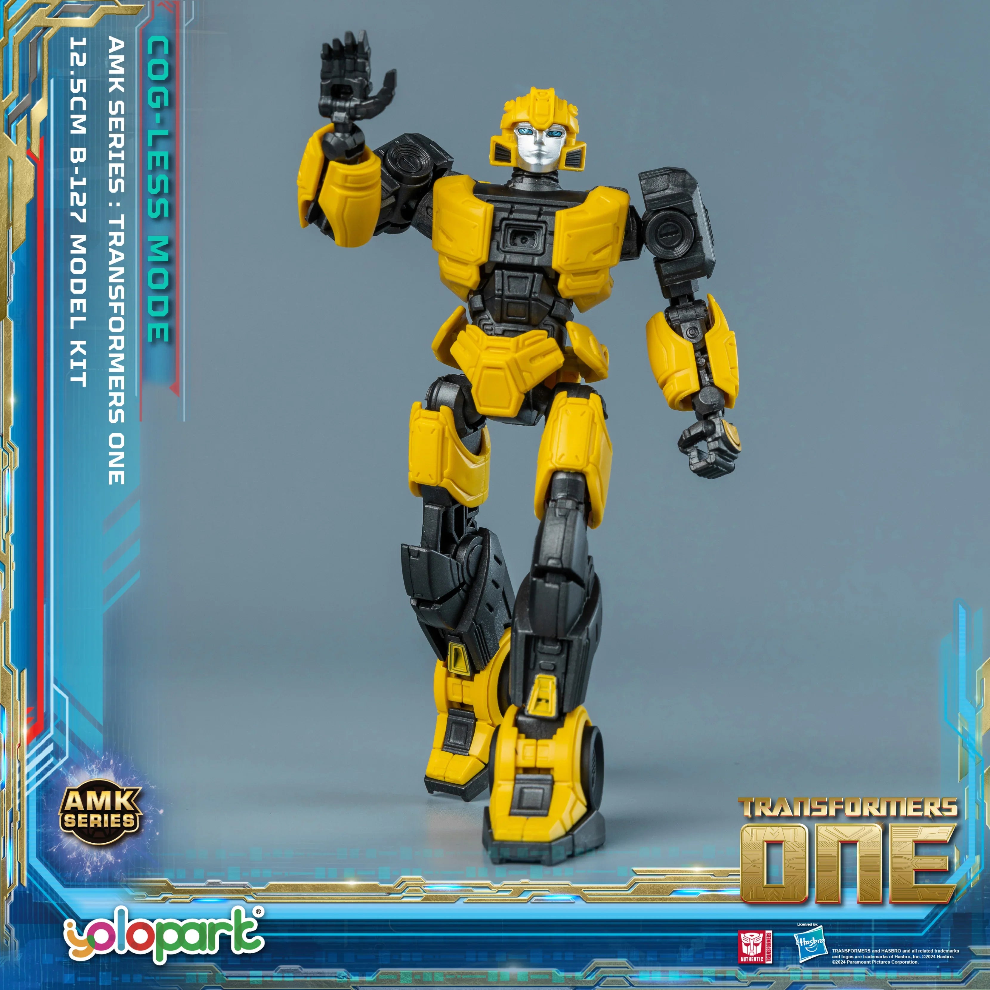 Transformers ONE - 12.5cm B-127 Cog-less Mode Pre-assembled Toy - AMK Series - Yolopark