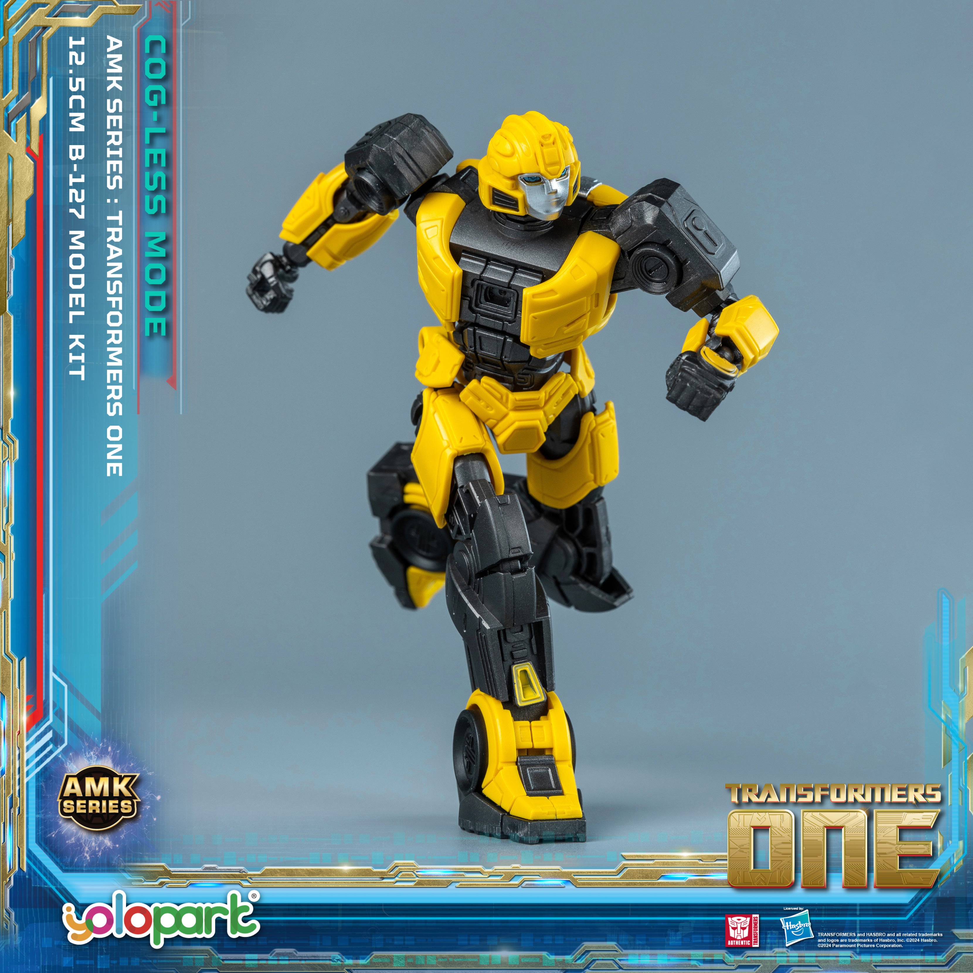 Transformers ONE - 12.5cm B-127 Cog-less Mode Pre-assembled Toy - AMK Series - Yolopark