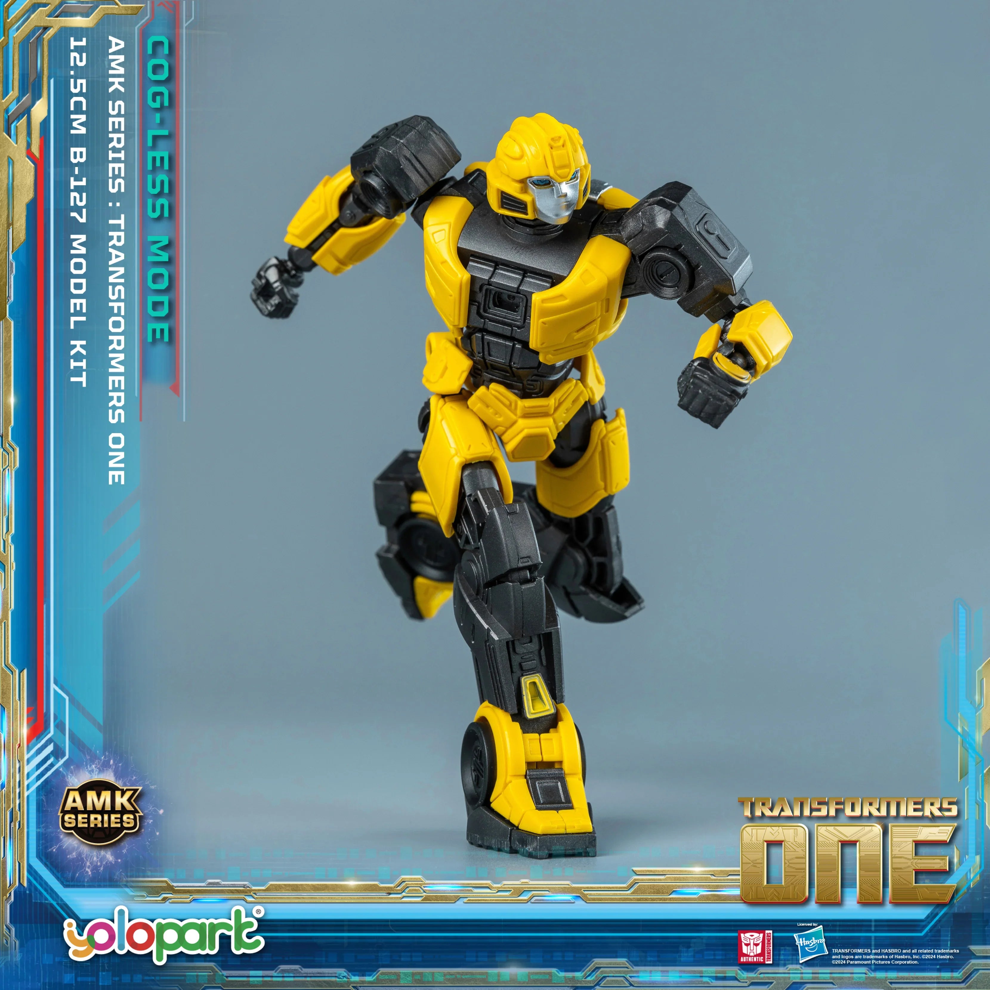 Transformers ONE - 12.5cm B-127 Cog-less Mode Pre-assembled Toy - AMK Series - Yolopark