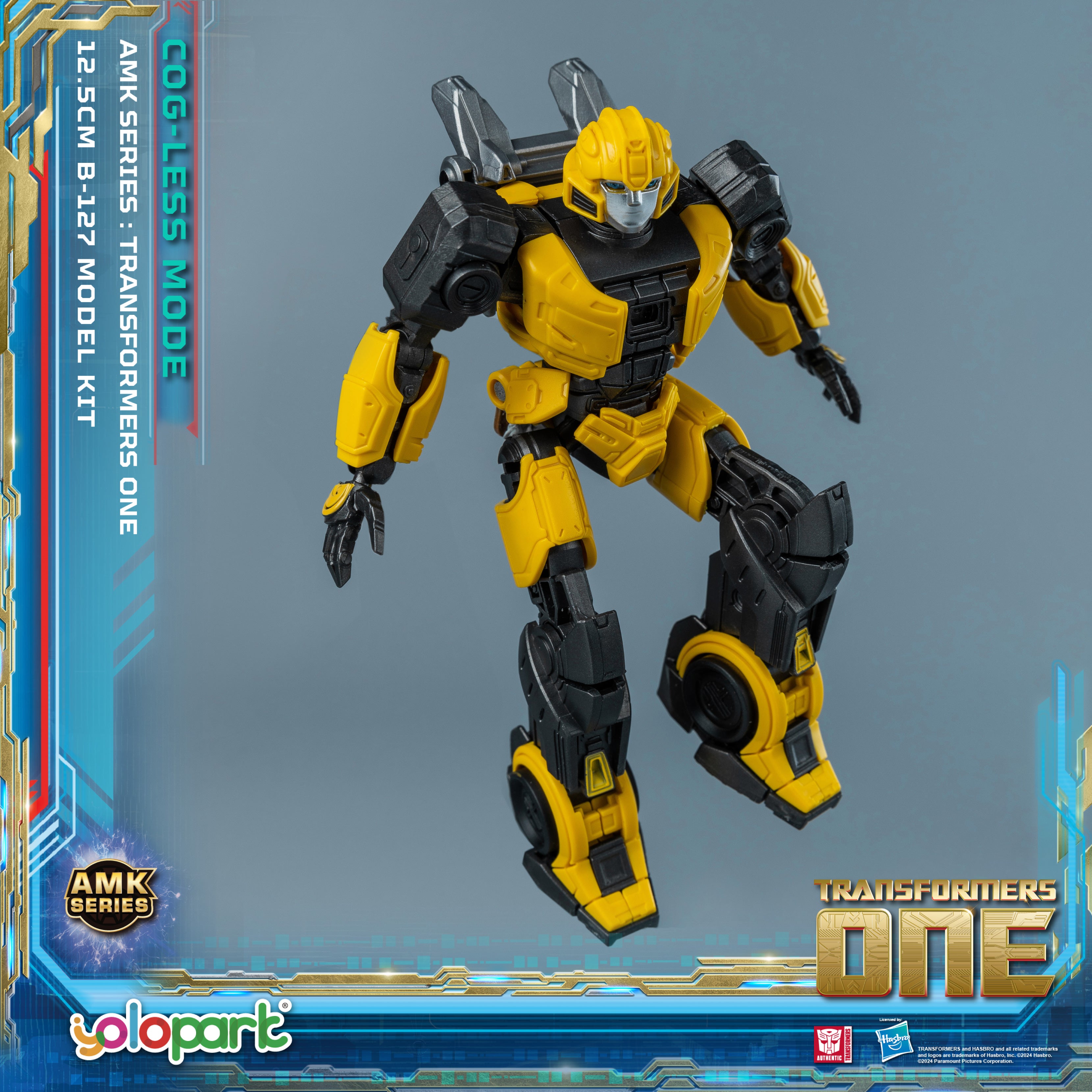 Transformers ONE - 12.5cm B-127 Cog-less Mode Pre-assembled Toy - AMK Series - Yolopark