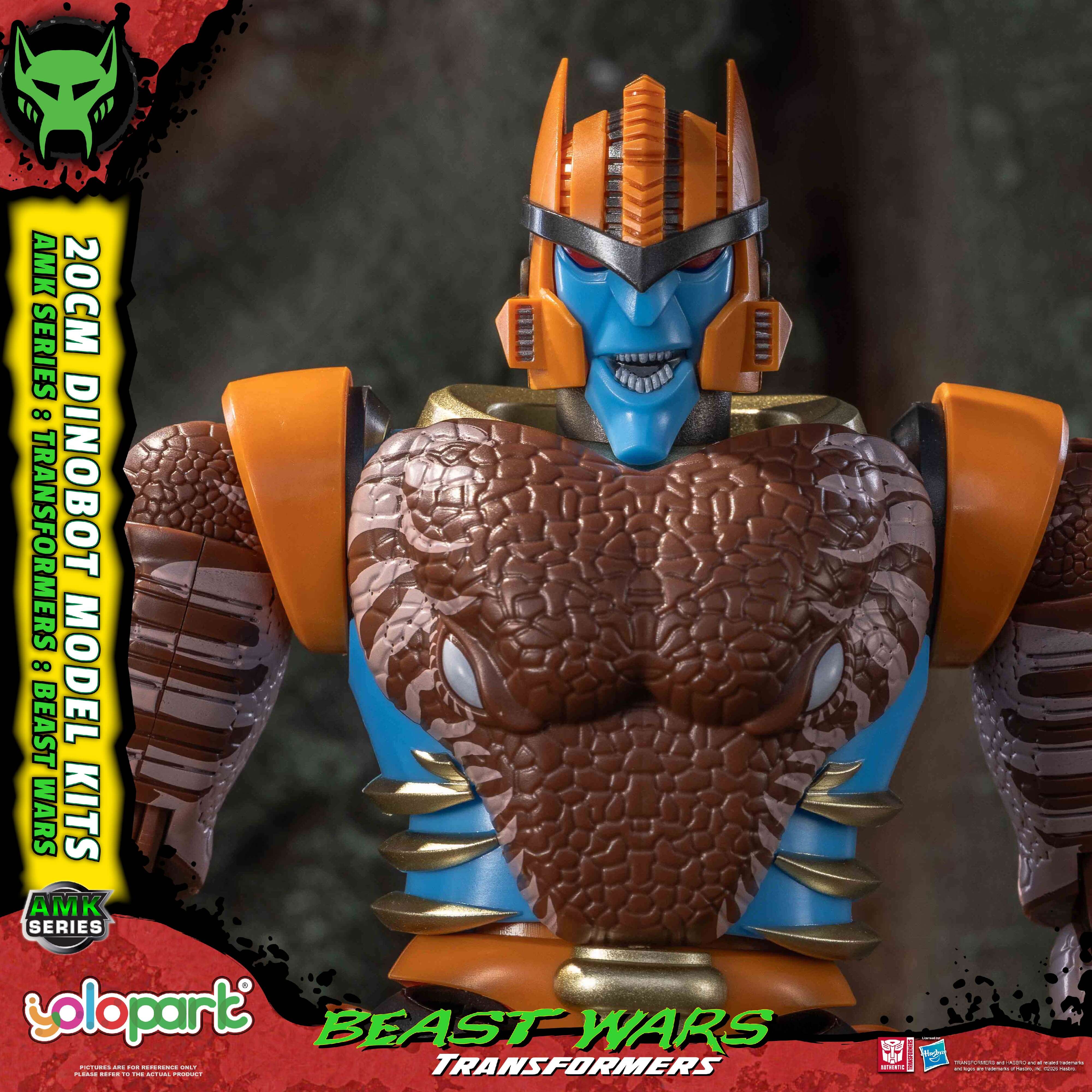 Transformers: Beast Wars - 20cm Dinobot Model Kit - AMK Series