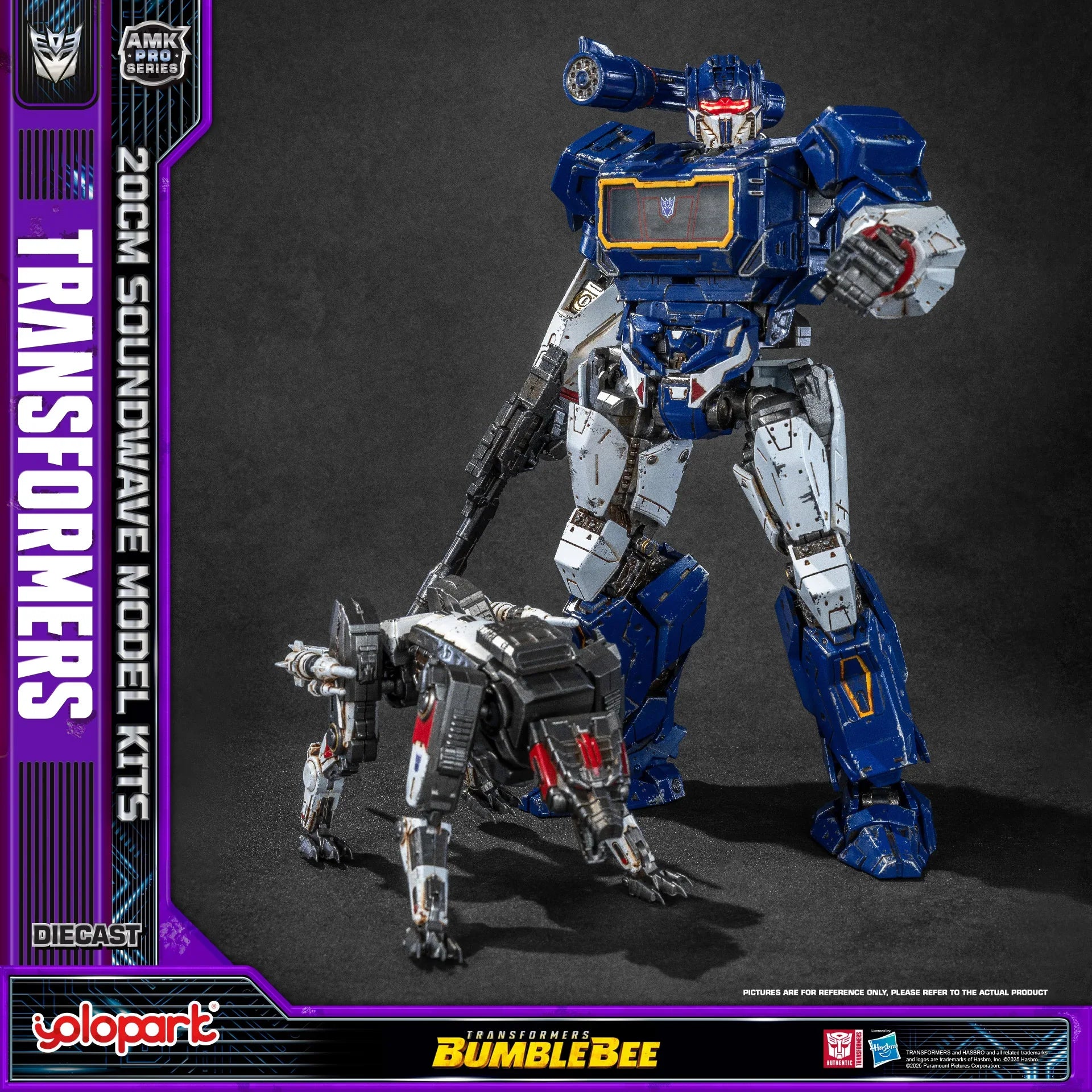 Transformers: Bumblebee - 20cm Soundwave Model Kit - AMK PRO Series