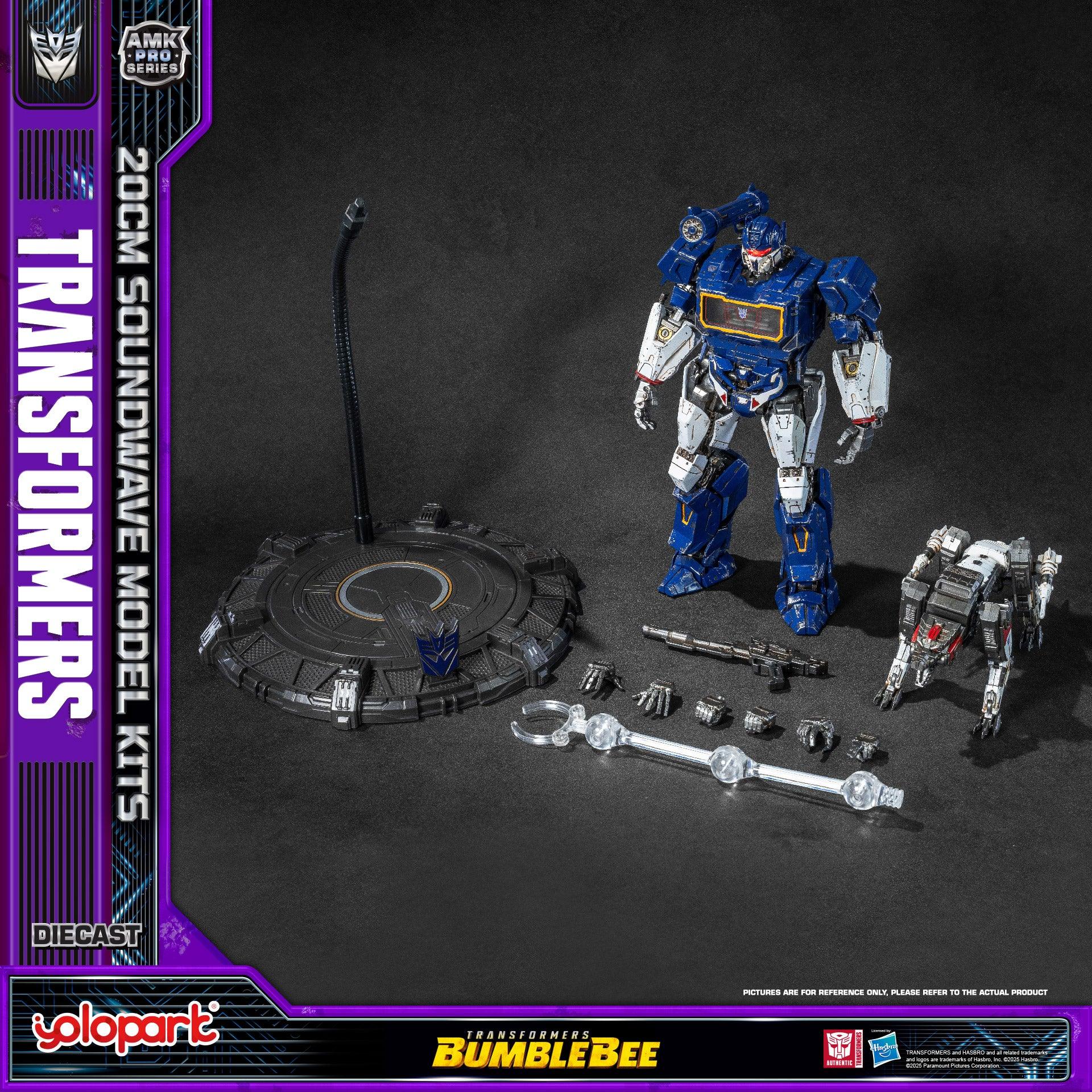 Transformers: Bumblebee - 20cm Soundwave Model Kit - AMK PRO Series