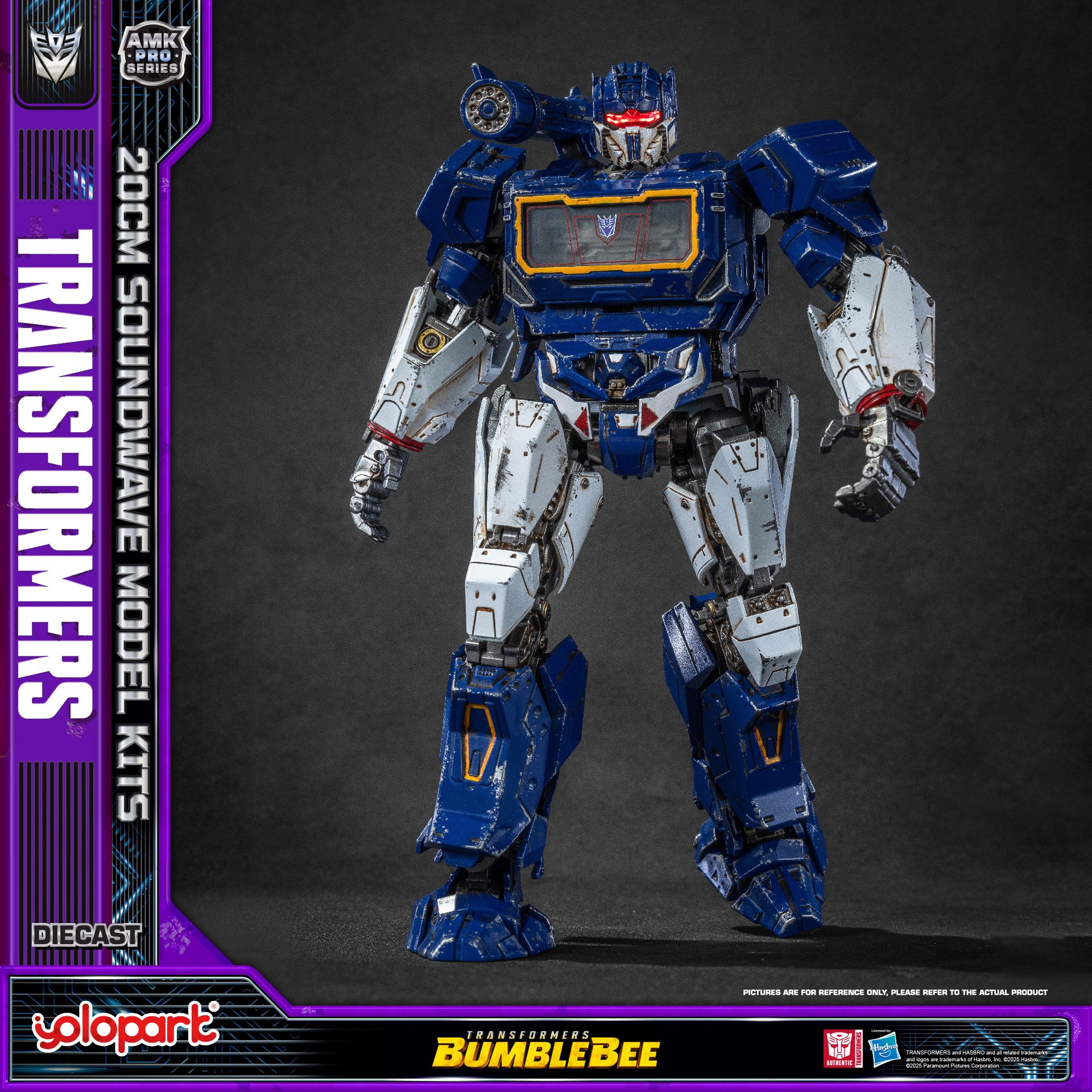 Transformers: Bumblebee - 20cm Soundwave Model Kit - AMK PRO Series