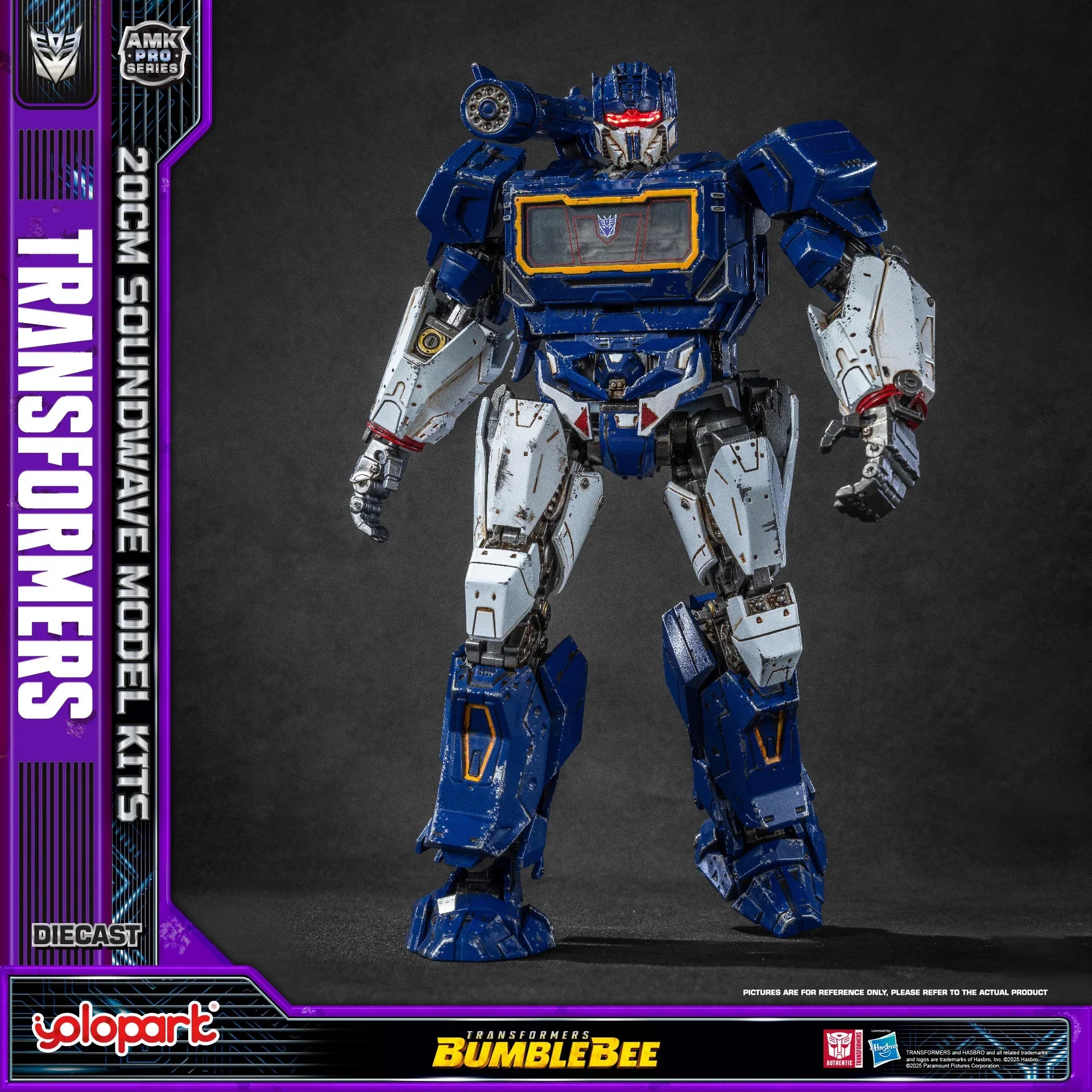 Transformers: Bumblebee - 20cm Soundwave Model Kit - AMK PRO Series