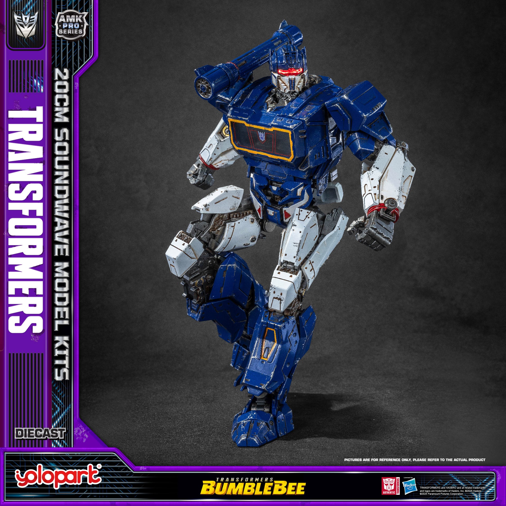 Transformers: Bumblebee - 20cm Soundwave Model Kit - AMK PRO Series