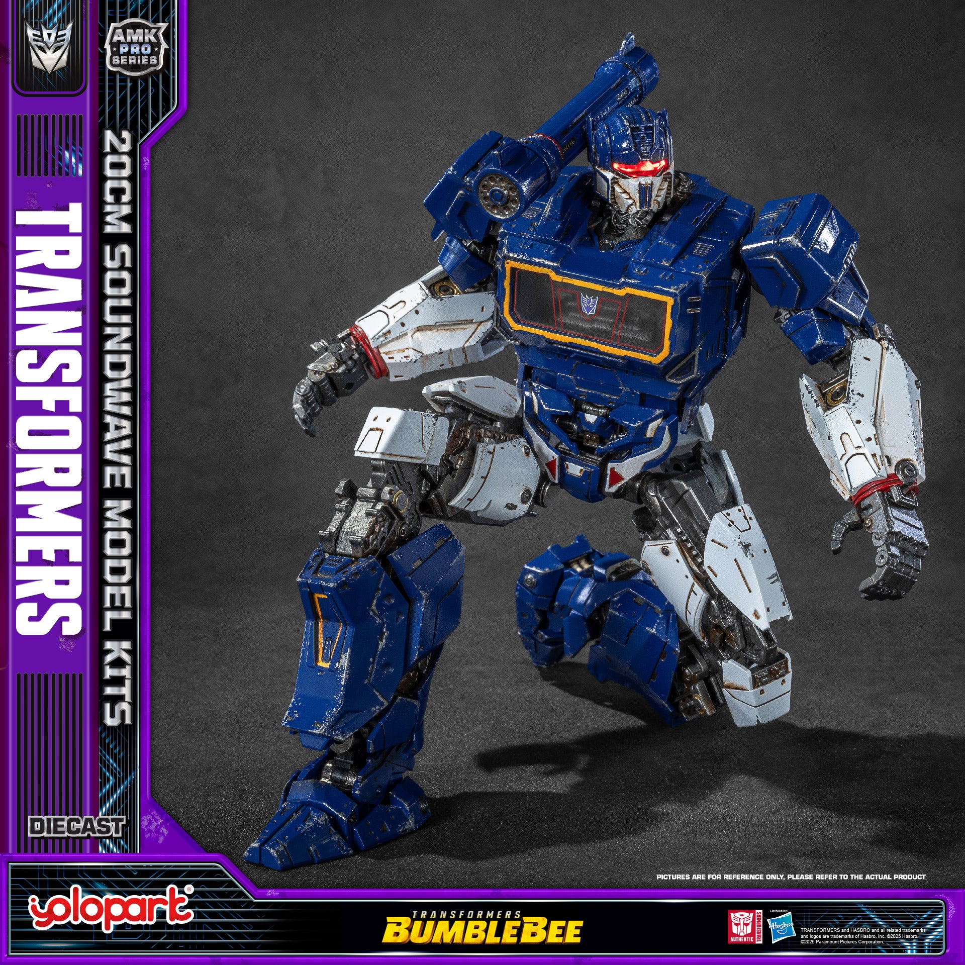 Transformers: Bumblebee - 20cm Soundwave Model Kit - AMK PRO Series