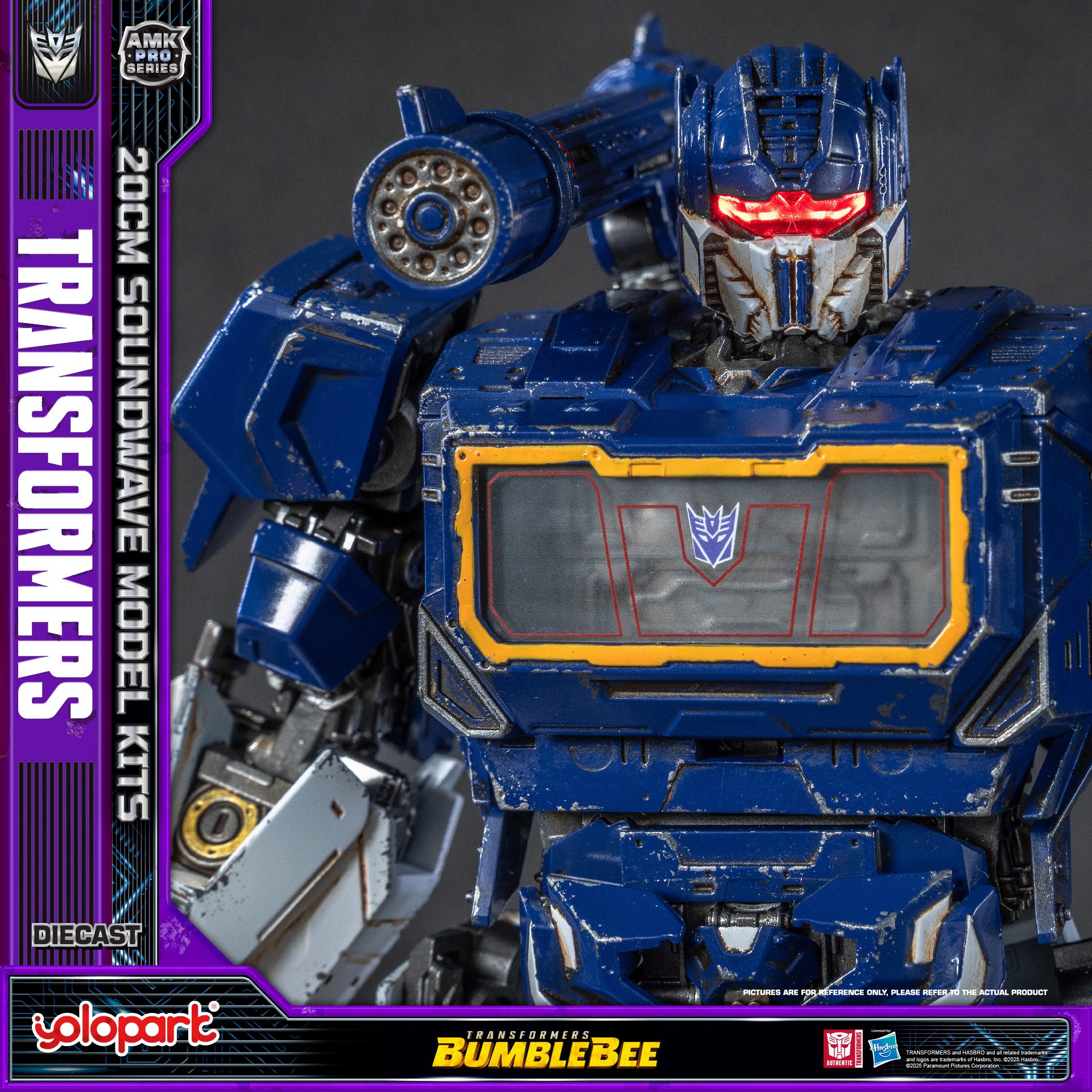 Transformers: Bumblebee - 20cm Soundwave Model Kit - AMK PRO Series