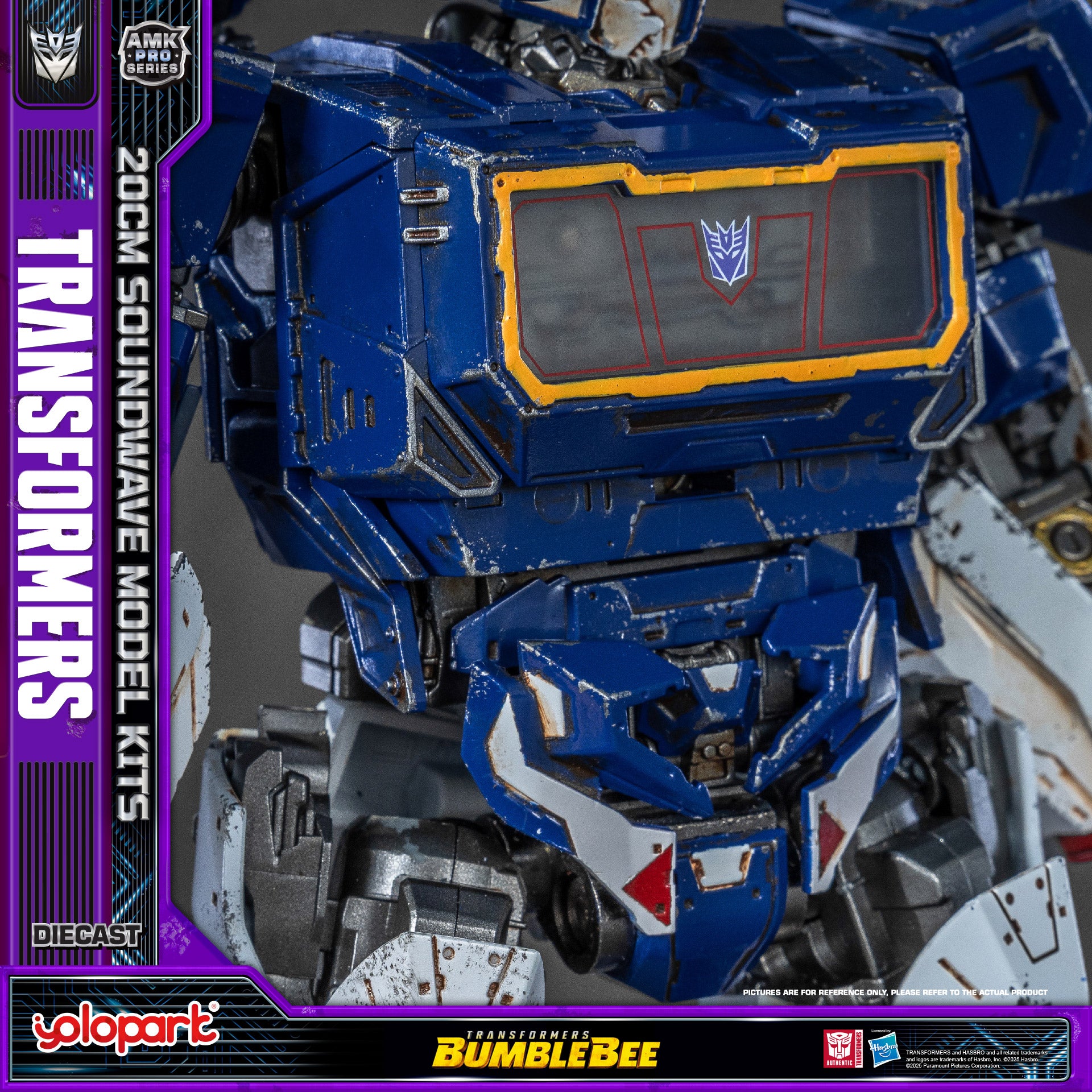 Transformers: Bumblebee - 20cm Soundwave Model Kit - AMK PRO Series