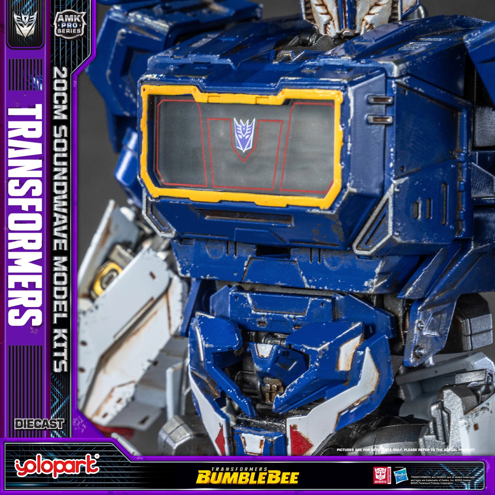 Transformers: Bumblebee - 20cm Soundwave Model Kit - AMK PRO Series
