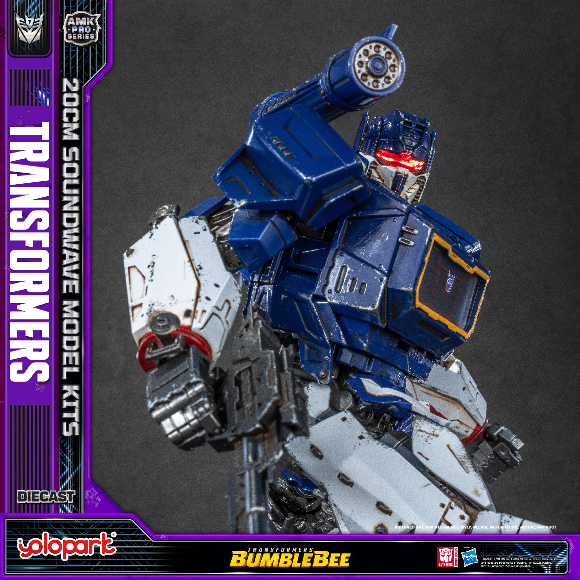 Transformers: Bumblebee - 20cm Soundwave Model Kit - AMK PRO Series