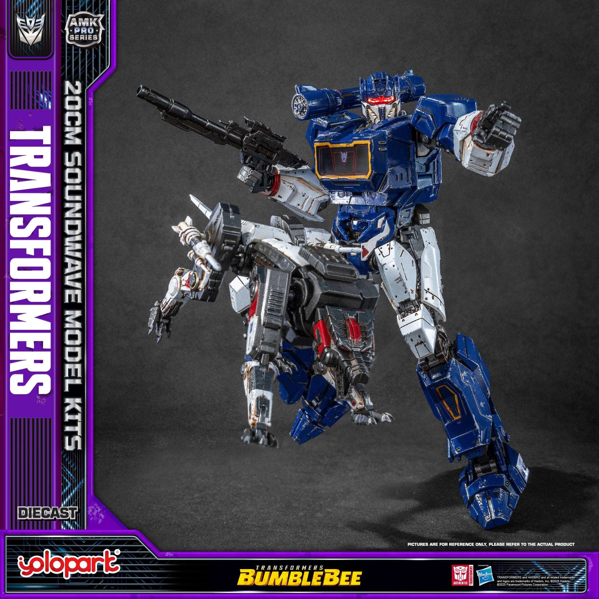 Transformers: Bumblebee - 20cm Soundwave Model Kit - AMK PRO Series