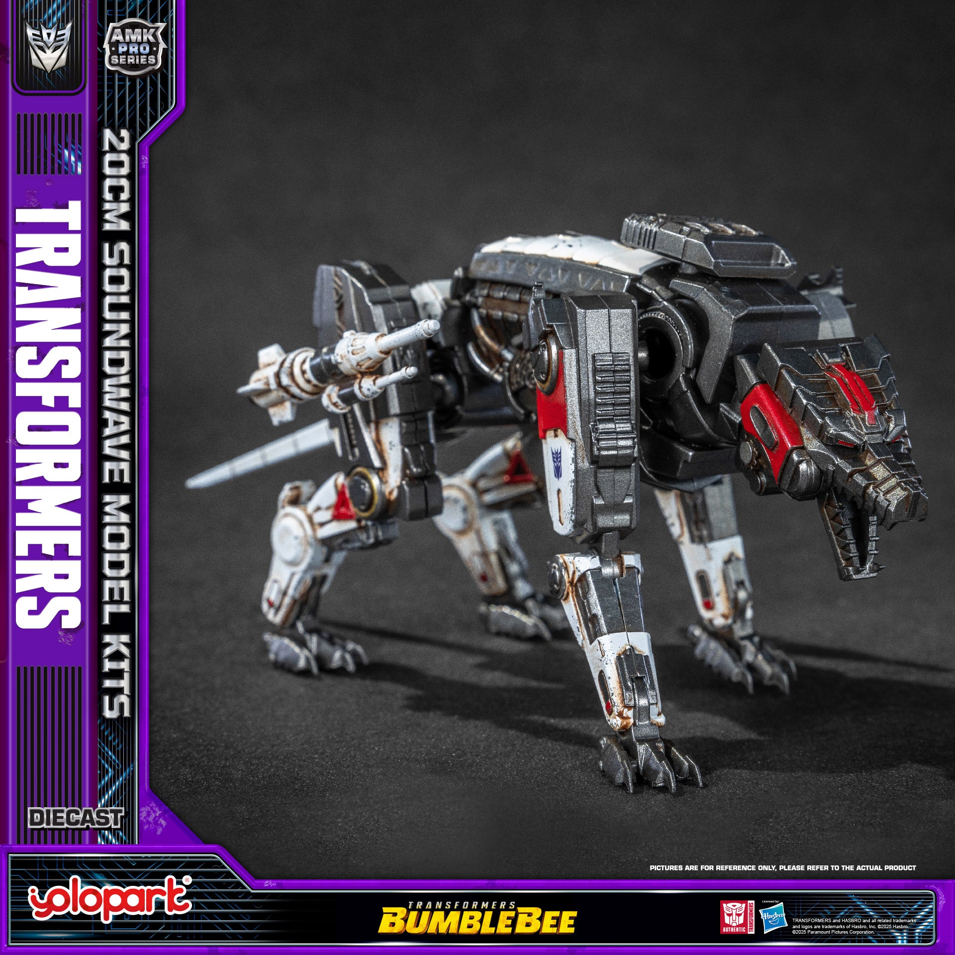 Transformers: Bumblebee - 20cm Soundwave Model Kit - AMK PRO Series