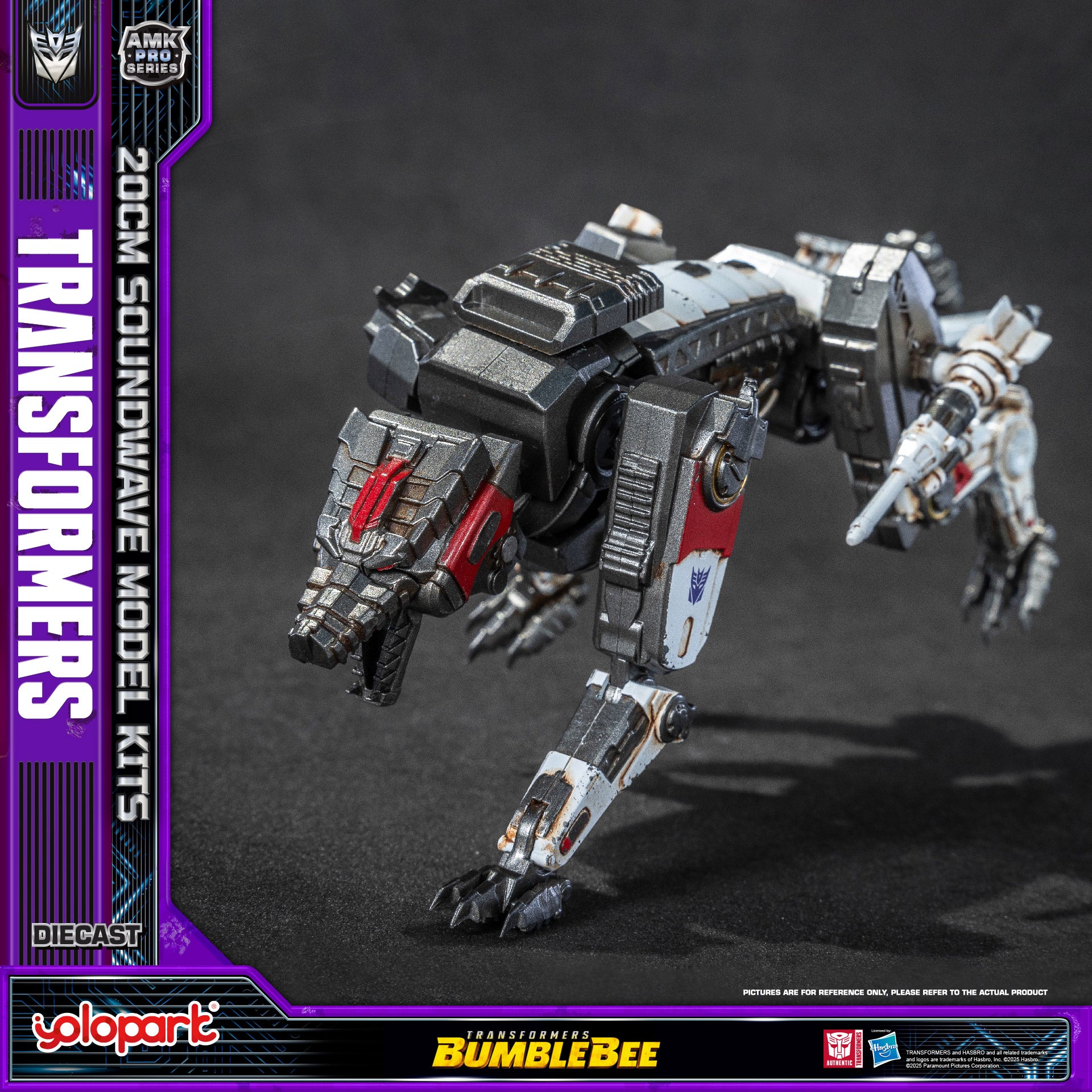 Transformers: Bumblebee - 20cm Soundwave Model Kit - AMK PRO Series