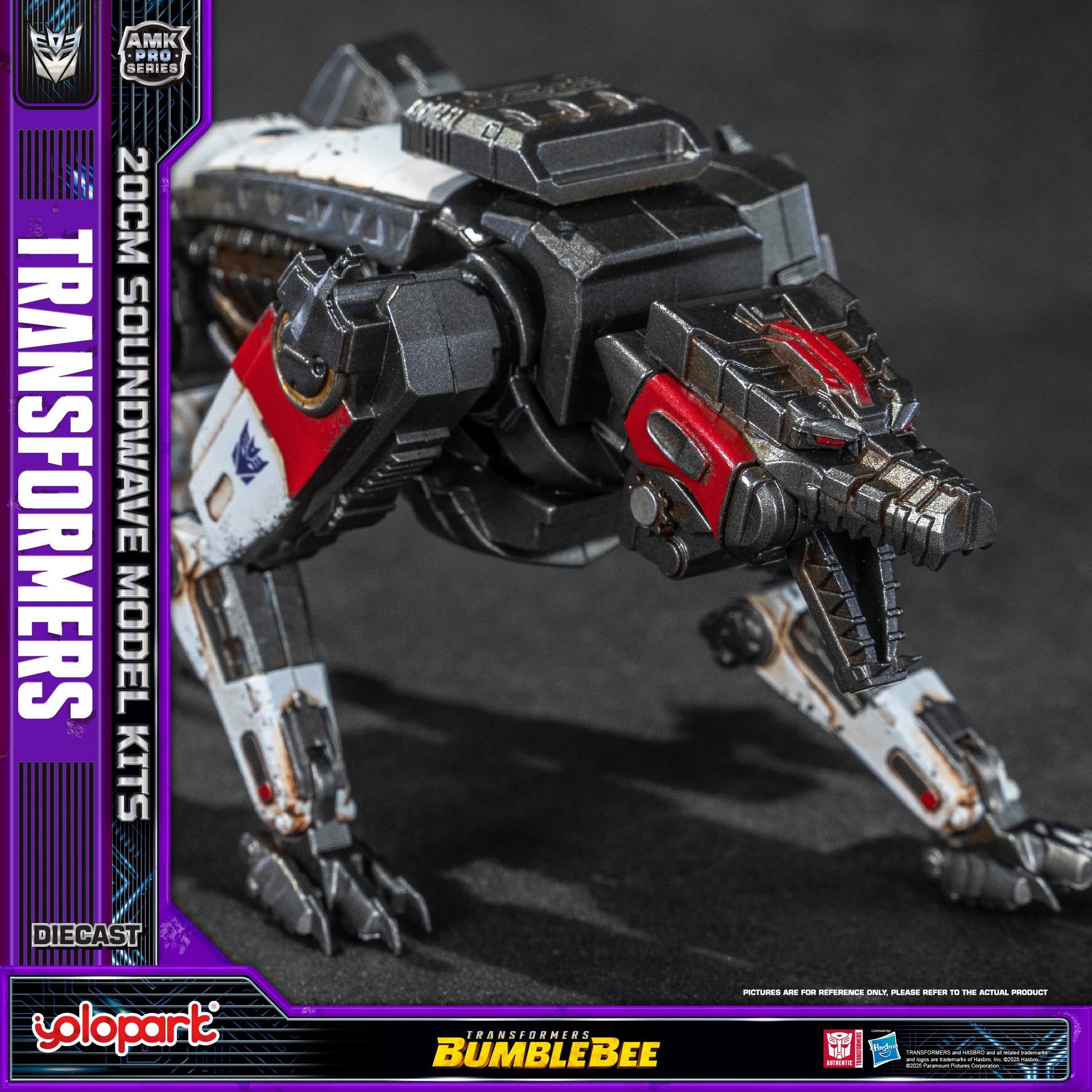 Transformers: Bumblebee - 20cm Soundwave Model Kit - AMK PRO Series
