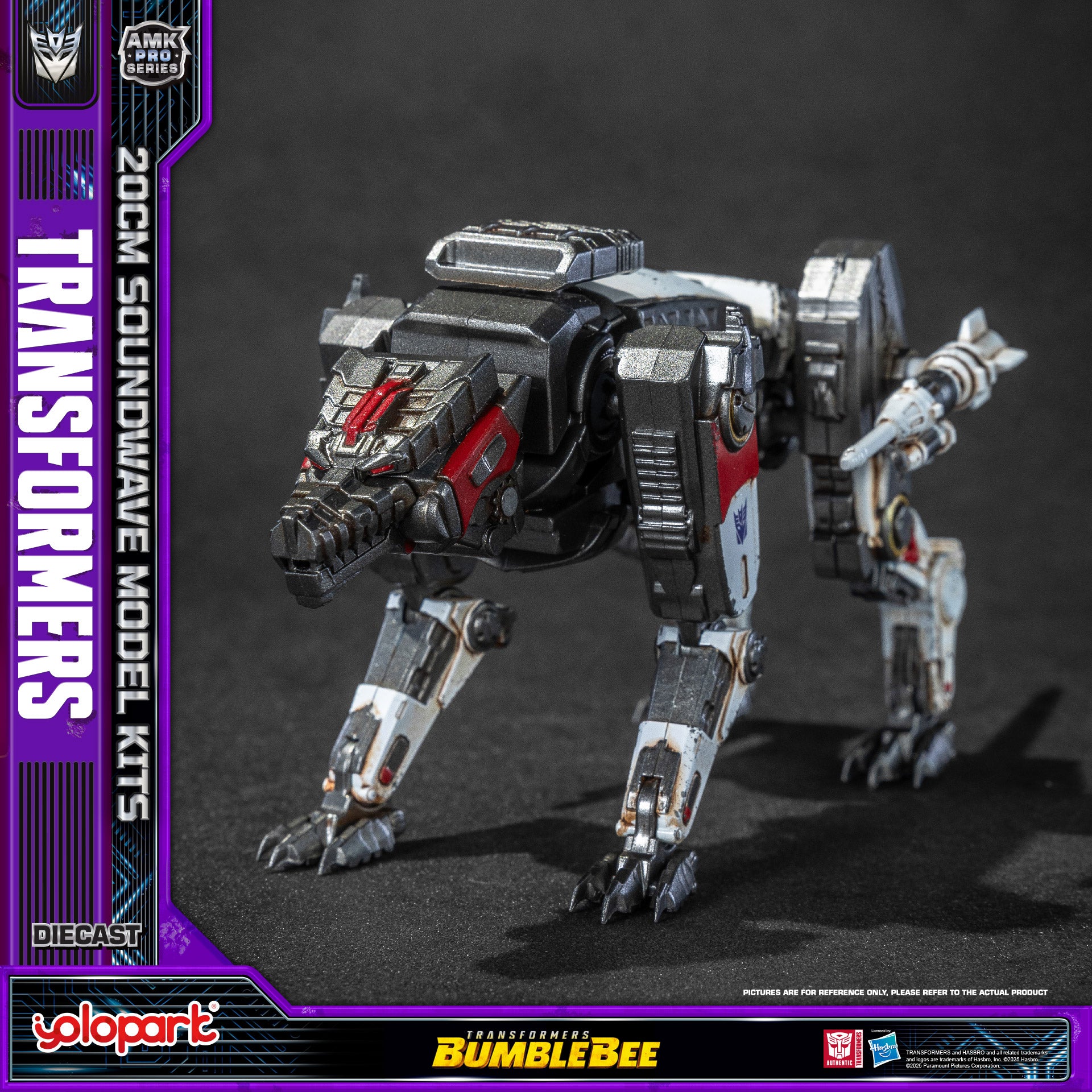 Transformers: Bumblebee - 20cm Soundwave Model Kit - AMK PRO Series
