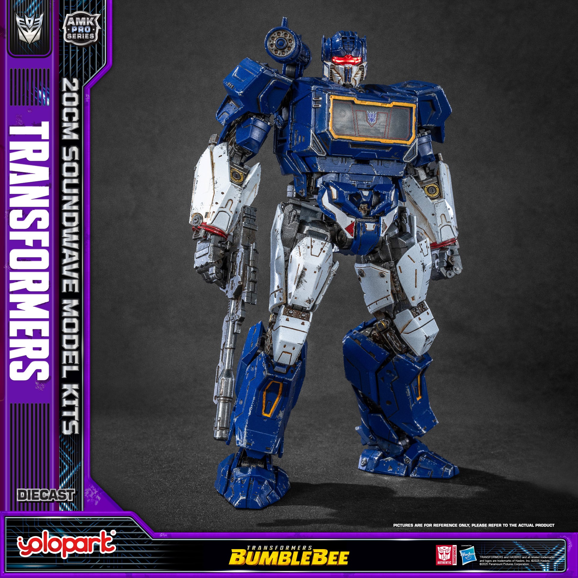 Transformers: Bumblebee - 20cm Soundwave Model Kit - AMK PRO Series