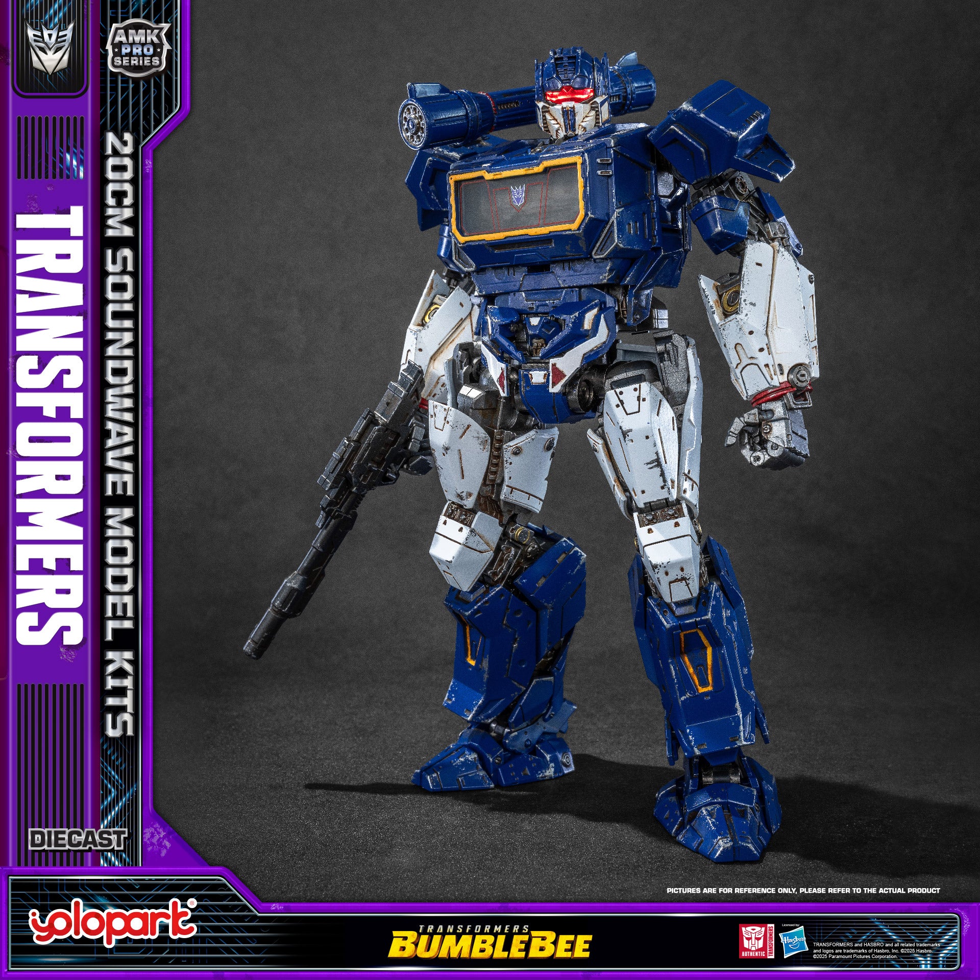 Transformers: Bumblebee - 20cm Soundwave Model Kit - AMK PRO Series