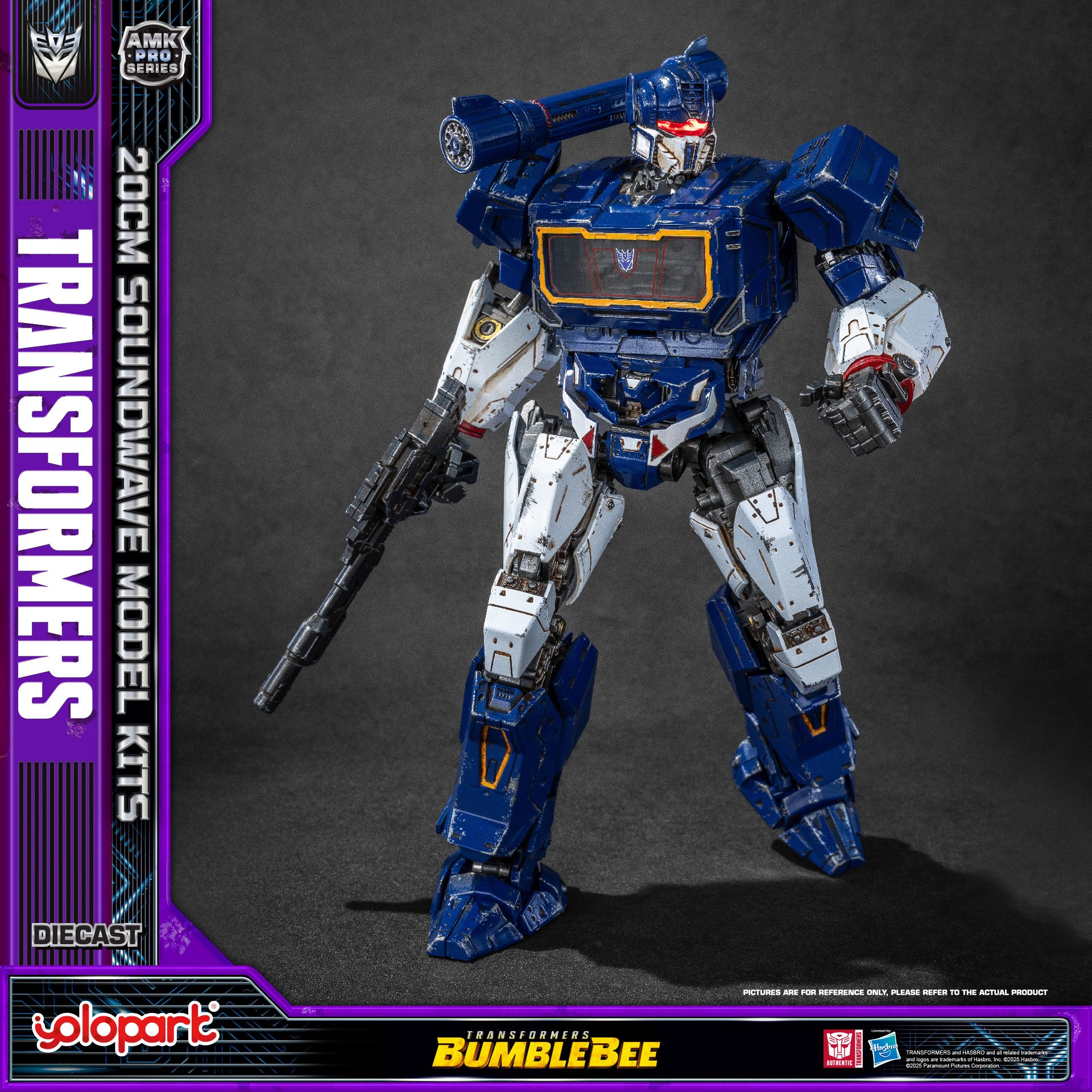 Transformers: Bumblebee - 20cm Soundwave Model Kit - AMK PRO Series
