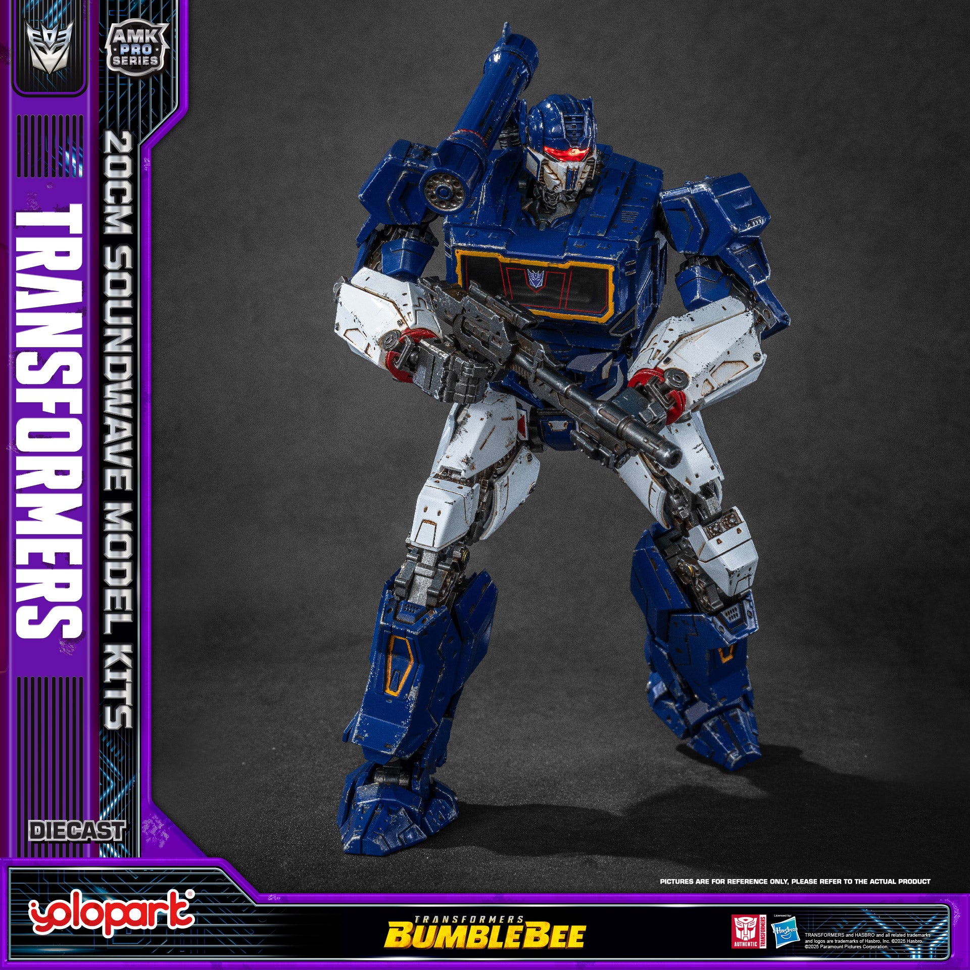 Transformers: Bumblebee - 20cm Soundwave Model Kit - AMK PRO Series