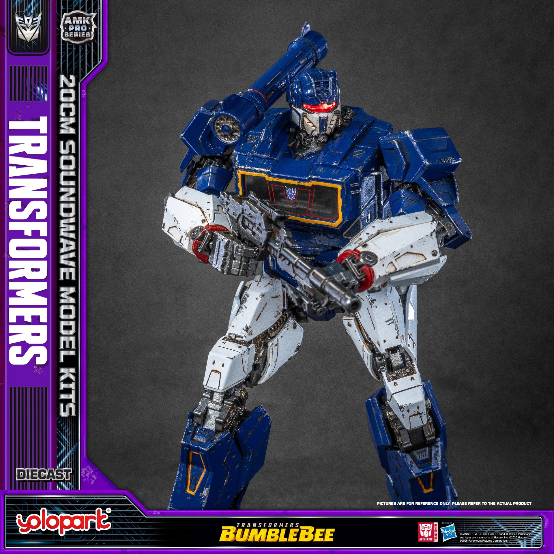 Transformers: Bumblebee - 20cm Soundwave Model Kit - AMK PRO Series