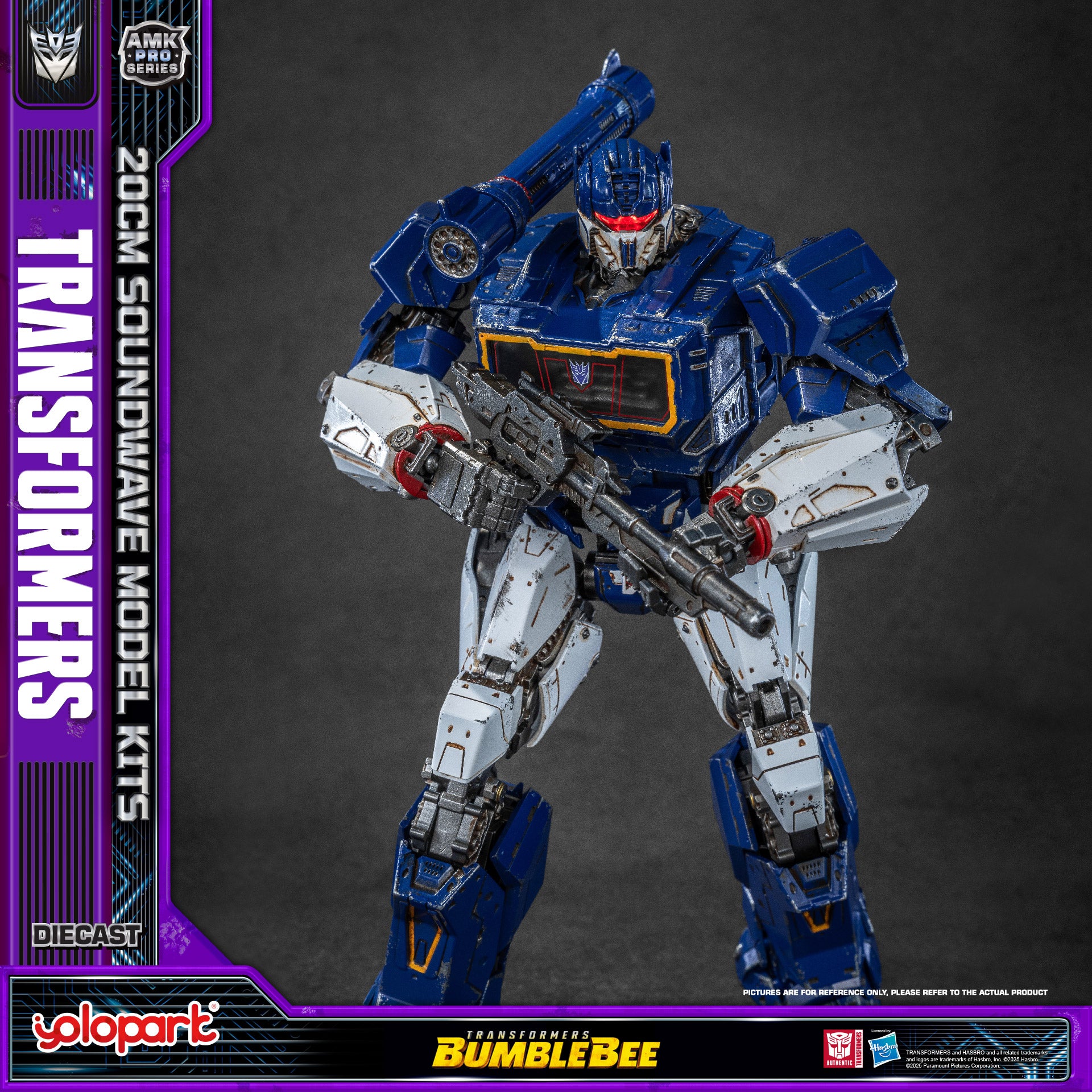 Transformers: Bumblebee - 20cm Soundwave Model Kit - AMK PRO Series
