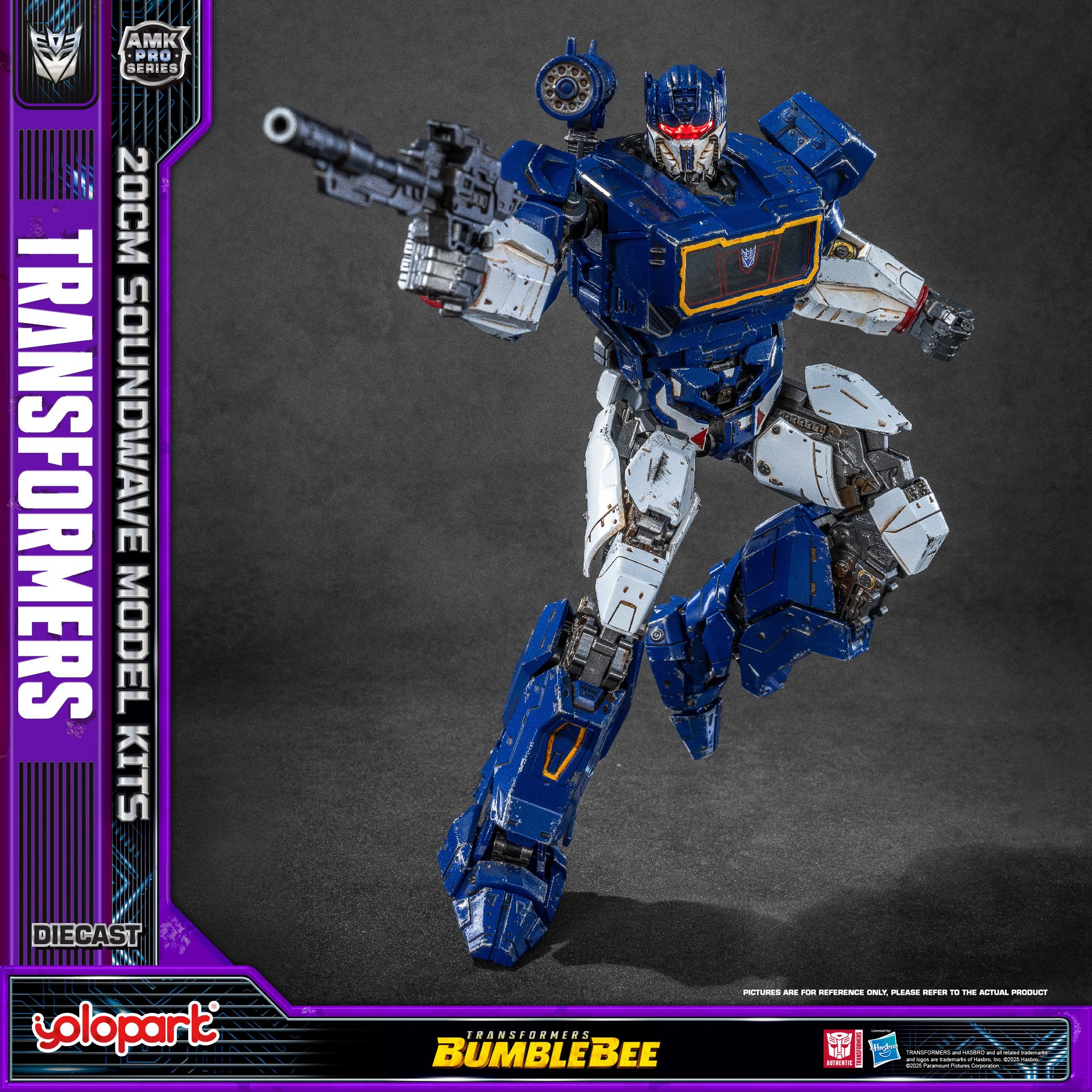 Transformers: Bumblebee - 20cm Soundwave Model Kit - AMK PRO Series