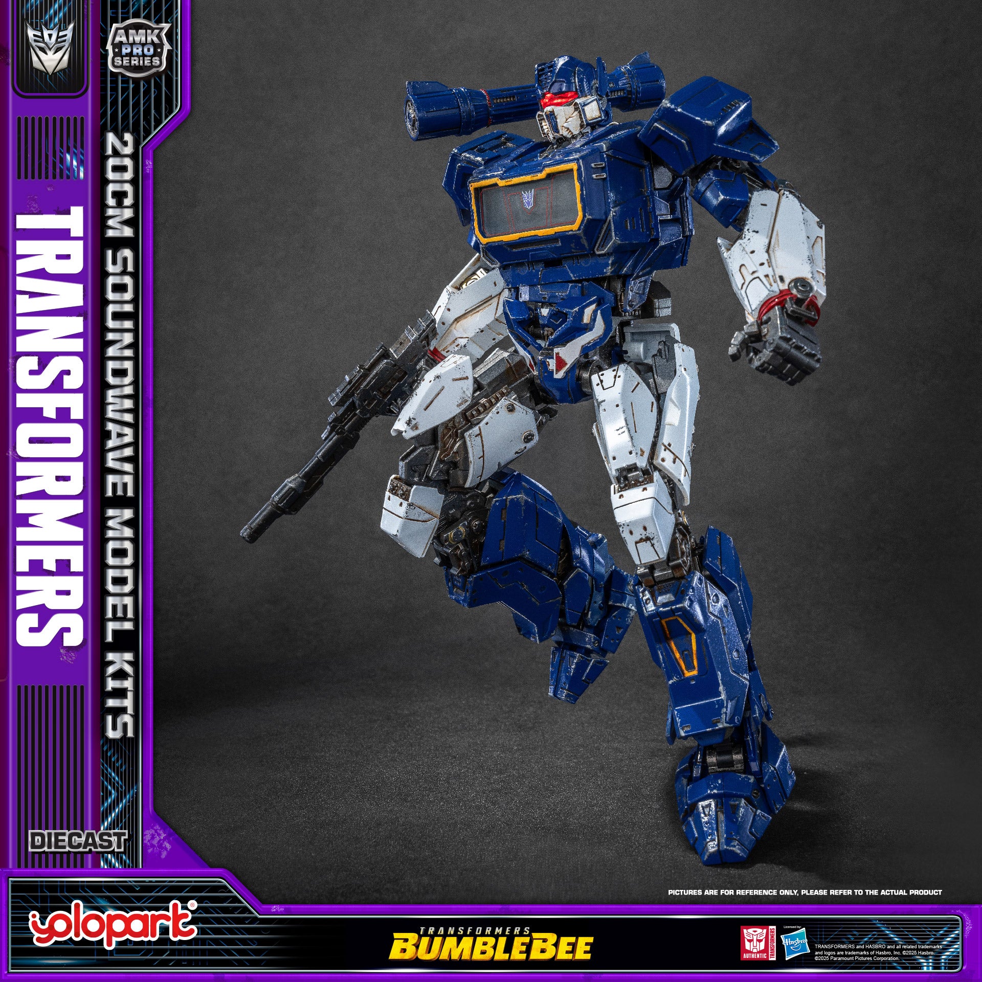 Transformers: Bumblebee - 20cm Soundwave Model Kit - AMK PRO Series