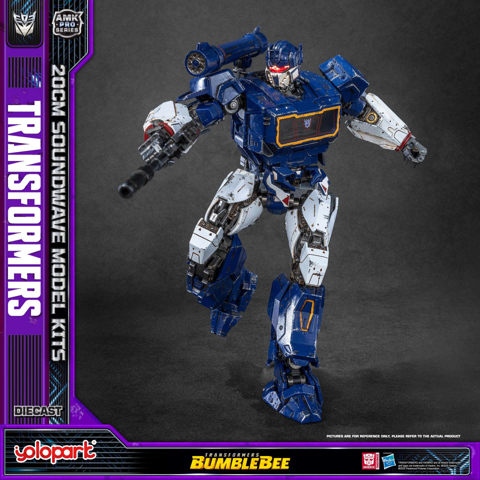 Transformers: Bumblebee - 20cm Soundwave Model Kit - AMK PRO Series