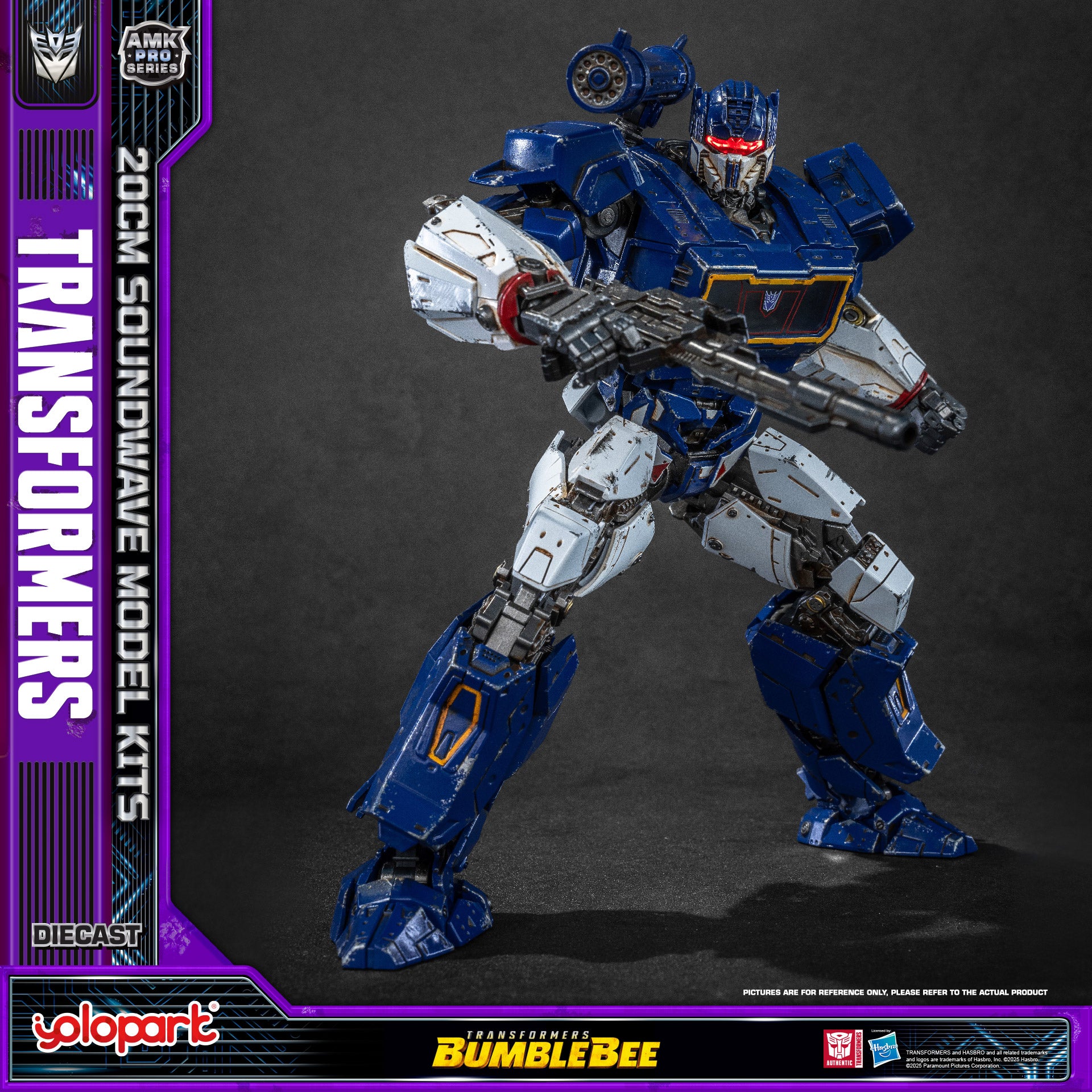 Transformers: Bumblebee - 20cm Soundwave Model Kit - AMK PRO Series