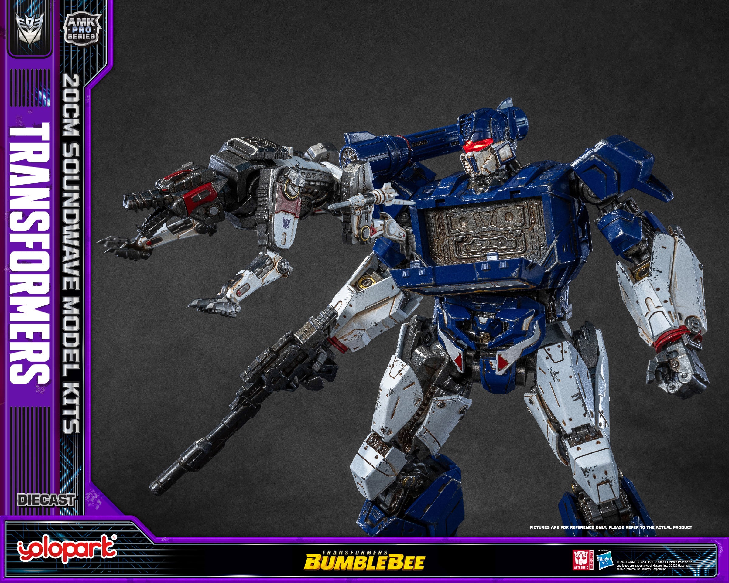 Transformers: Bumblebee - 20cm Soundwave Model Kit - AMK PRO Series