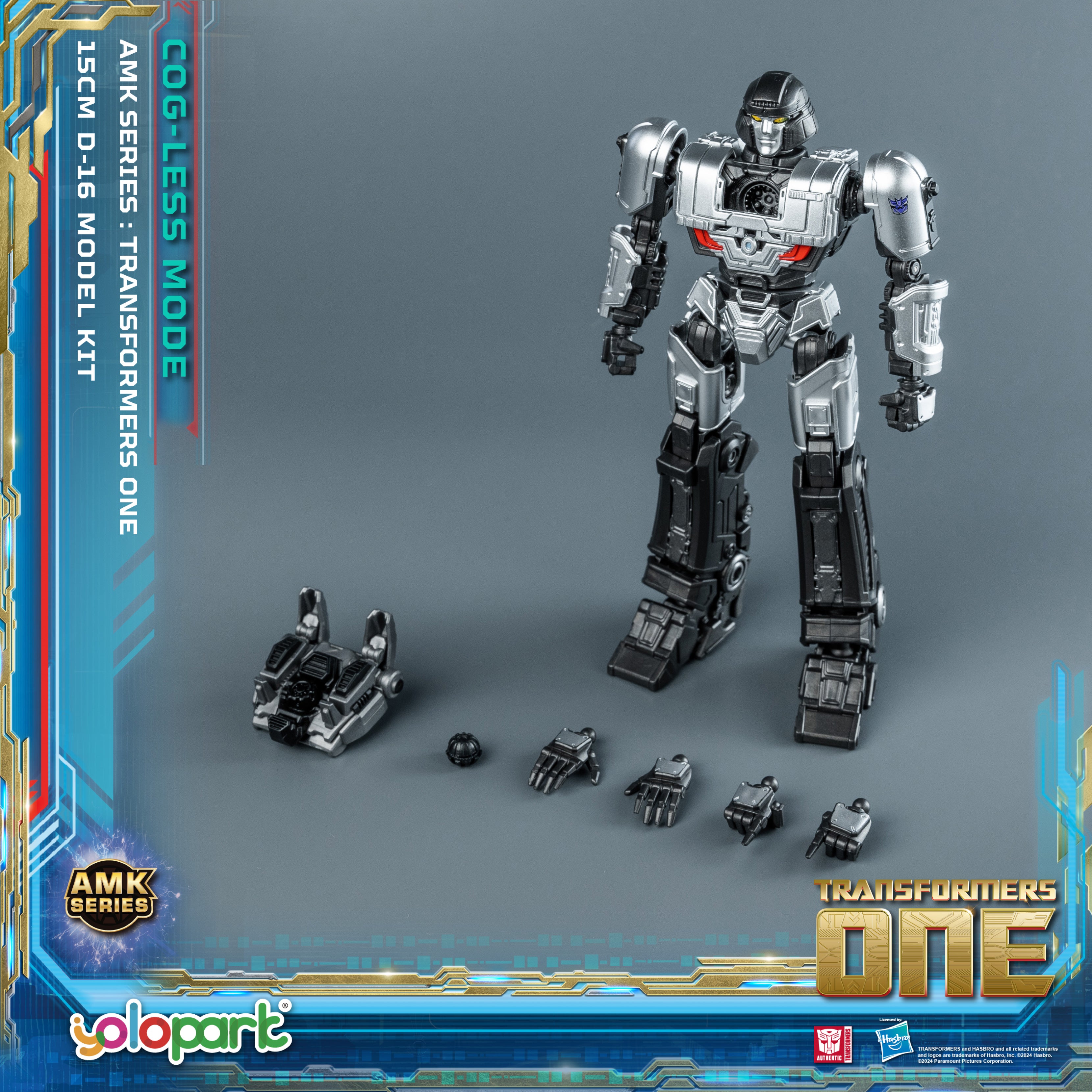 Transformers ONE - 15cm D-16 Cog-less Mode Pre-assembled Toy - AMK Series - Yolopark