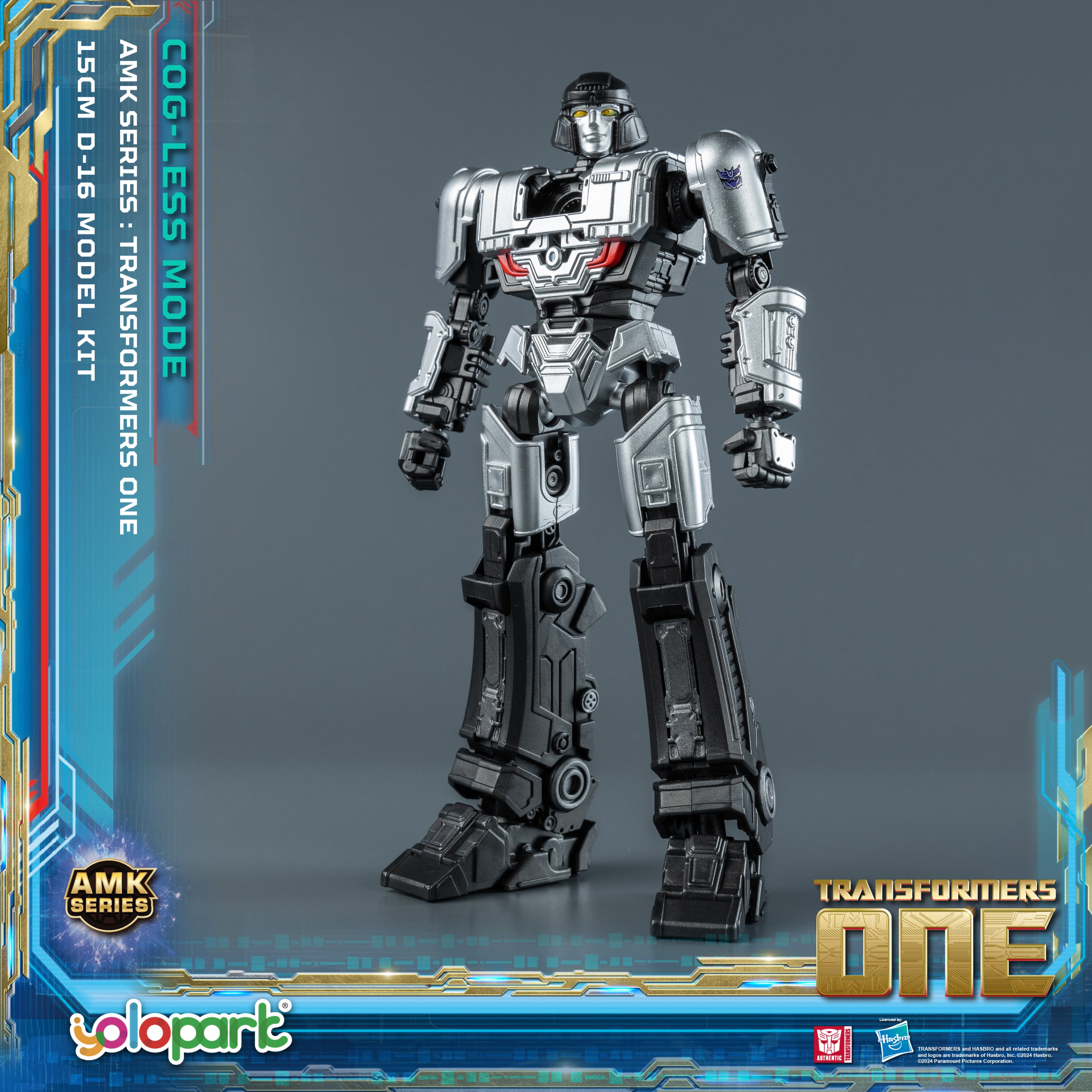 Transformers ONE - 15cm D-16 Cog-less Mode Pre-assembled Toy - AMK Series - Yolopark